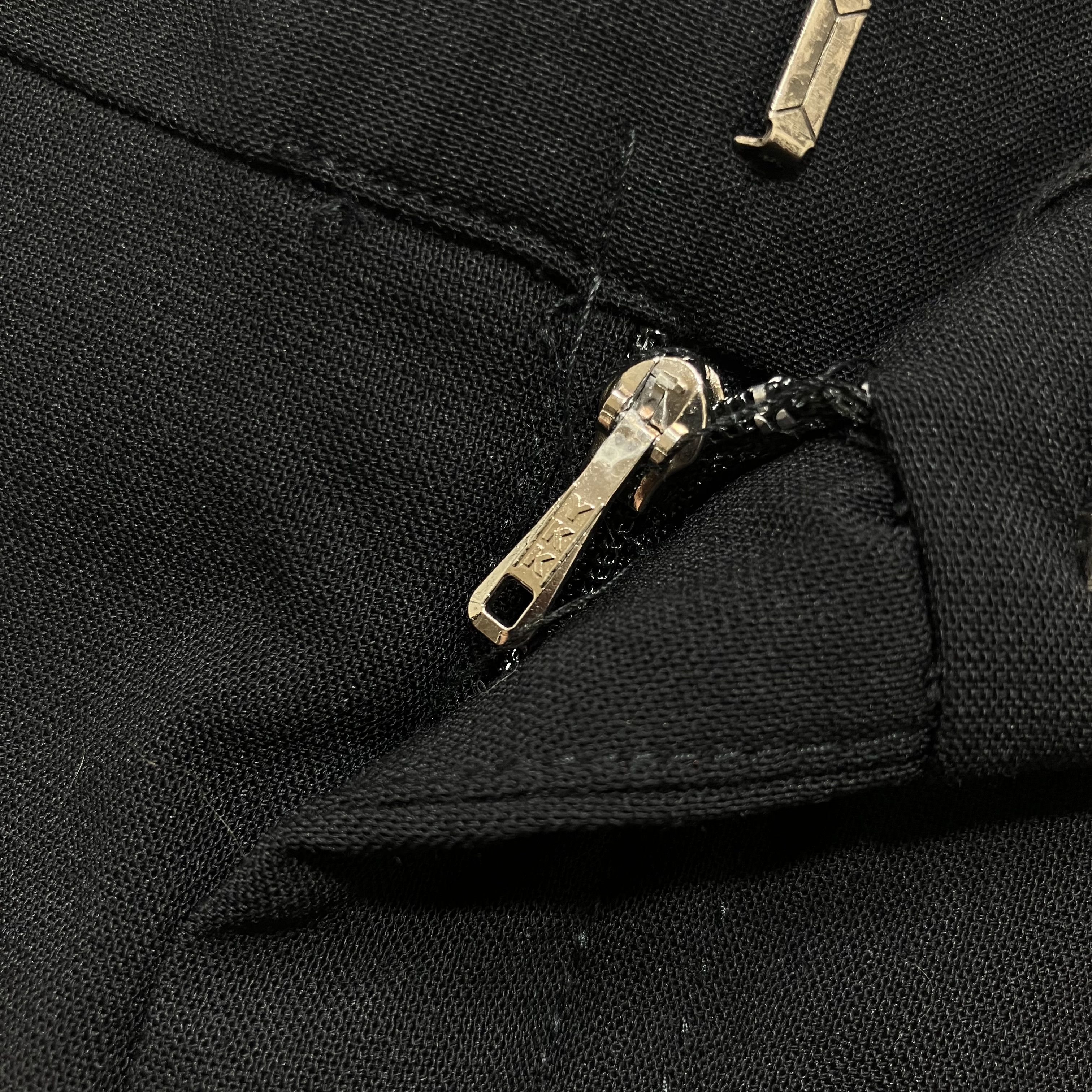 Dolce & Gabbana Dolce & Gabanna vintage black wool trousers tailored fit Size US 29 - 6 Thumbnail