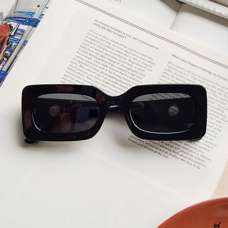 Electric Visual Hip-hop Street ins style custom avant-garde sunglasses Size ONE SIZE - 6 Thumbnail