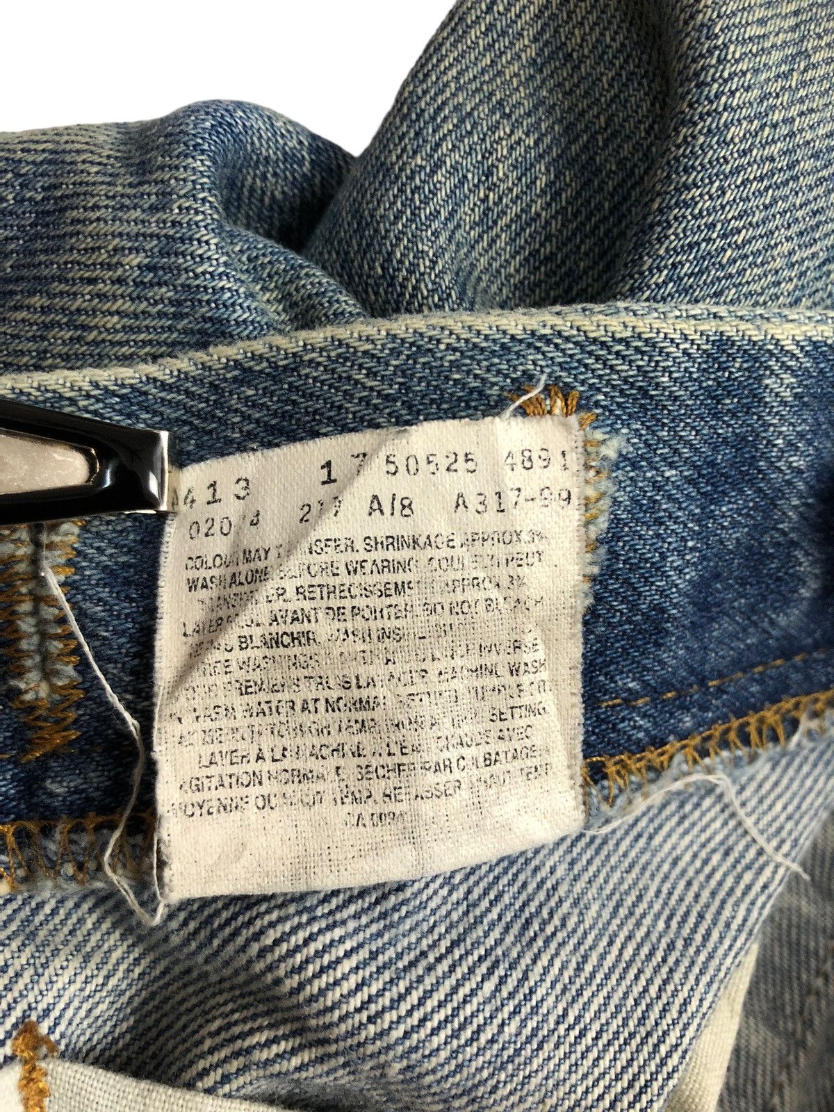 Levi's Vintage Levi's 525 Button Fly Metro Fit Jeans Size US 28 / EU 44 - 17 Thumbnail