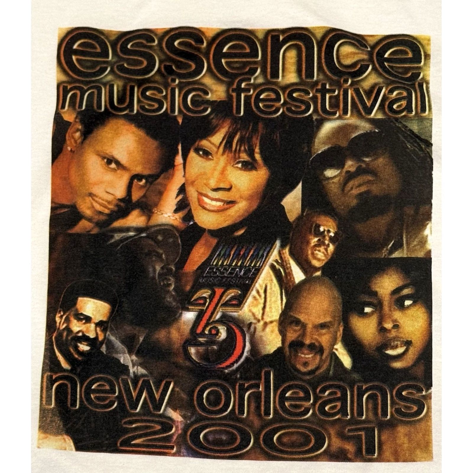 Gildan VINTAGE Essence Music Festival Shirt XL Destiny’s Child Erykah Badu Roots Gildan Size US XL / EU 56 / 4 - 3 Thumbnail
