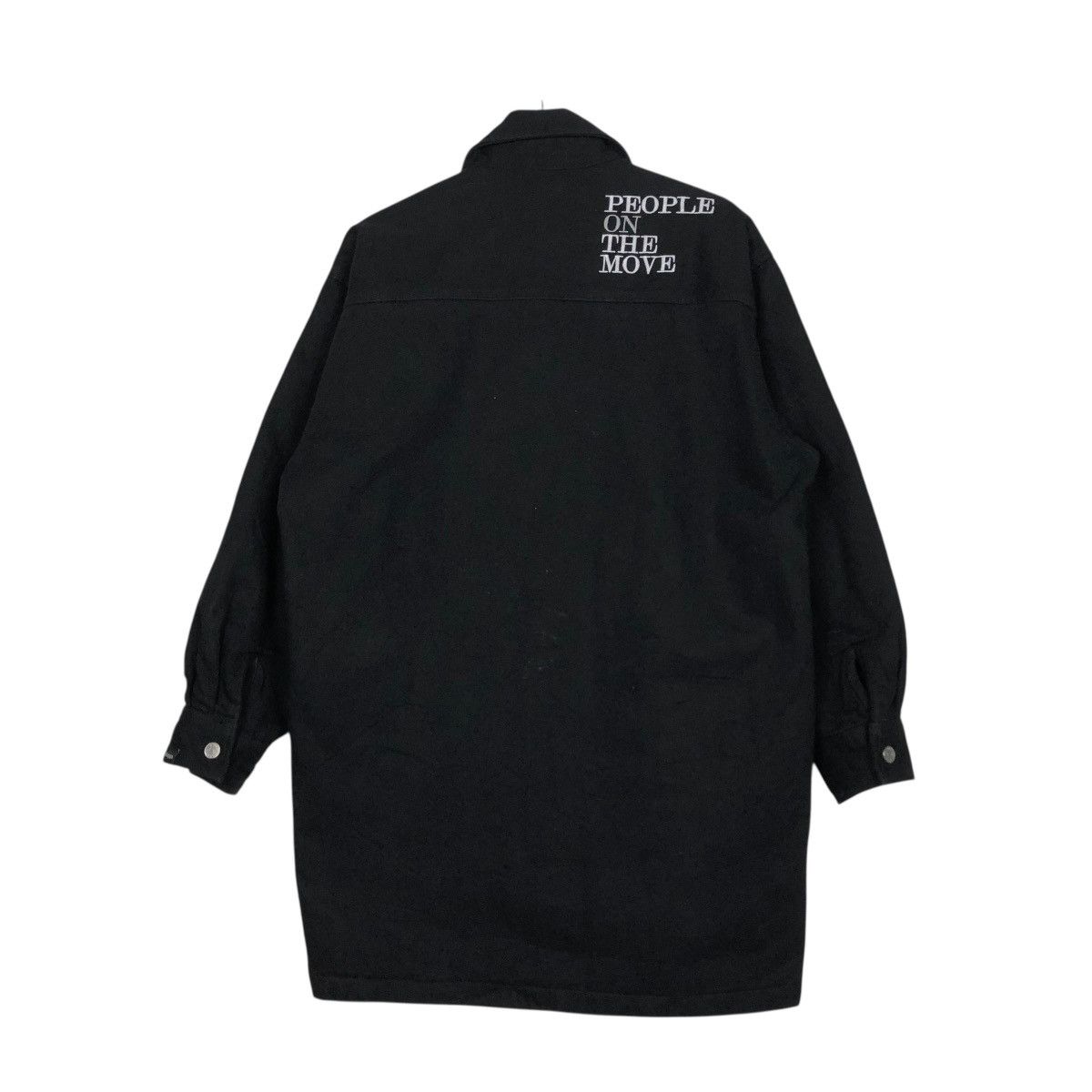 Japanese Brand 🔥RICH BLACK WOOL JACKET SNAP BUTTON KAPPA Size US XS / EU 42 / 0 - 10 Thumbnail