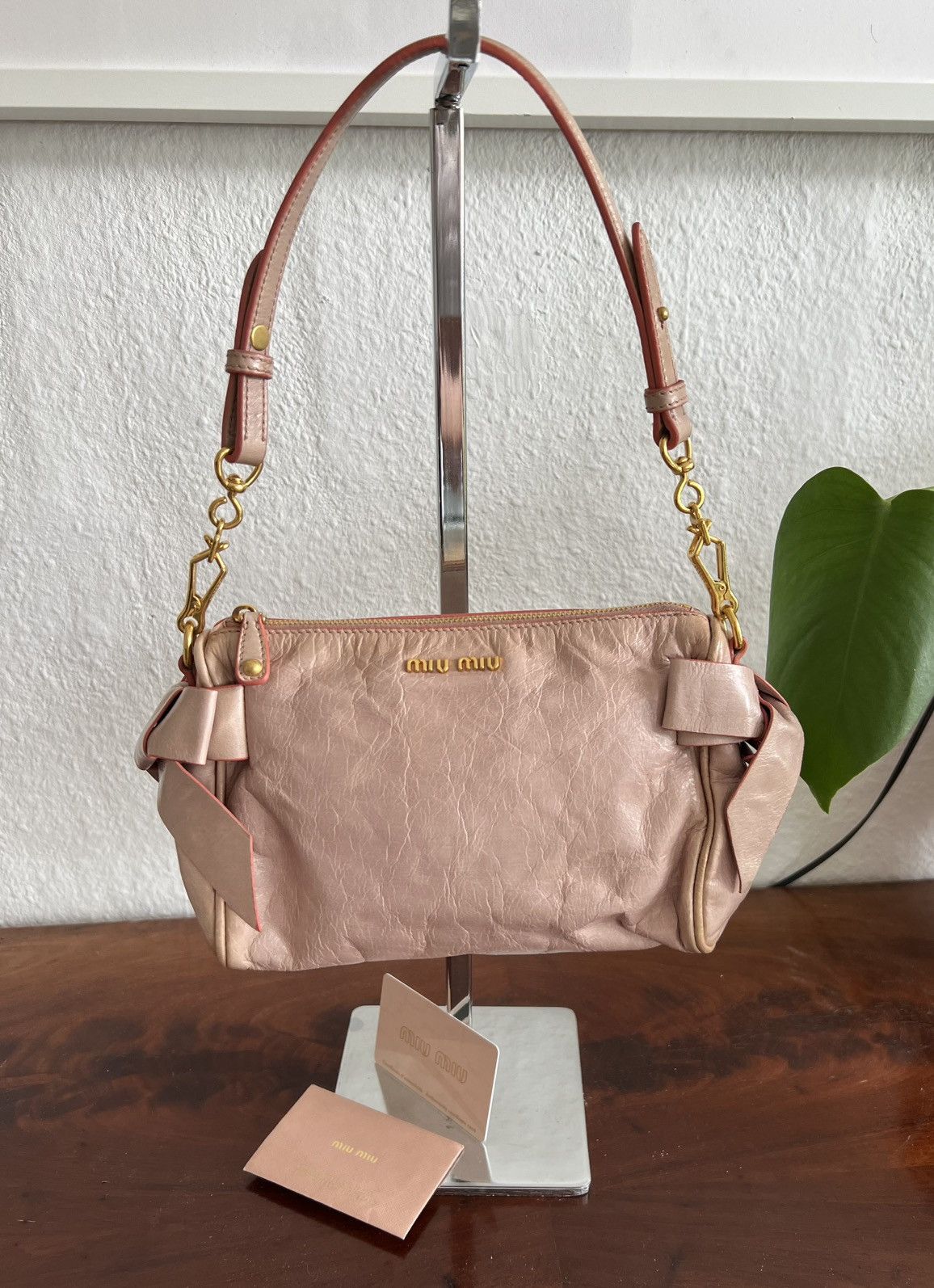 Miu Miu Miu miu vitello lux mini bag Size ONE SIZE - 1 Thumbnail