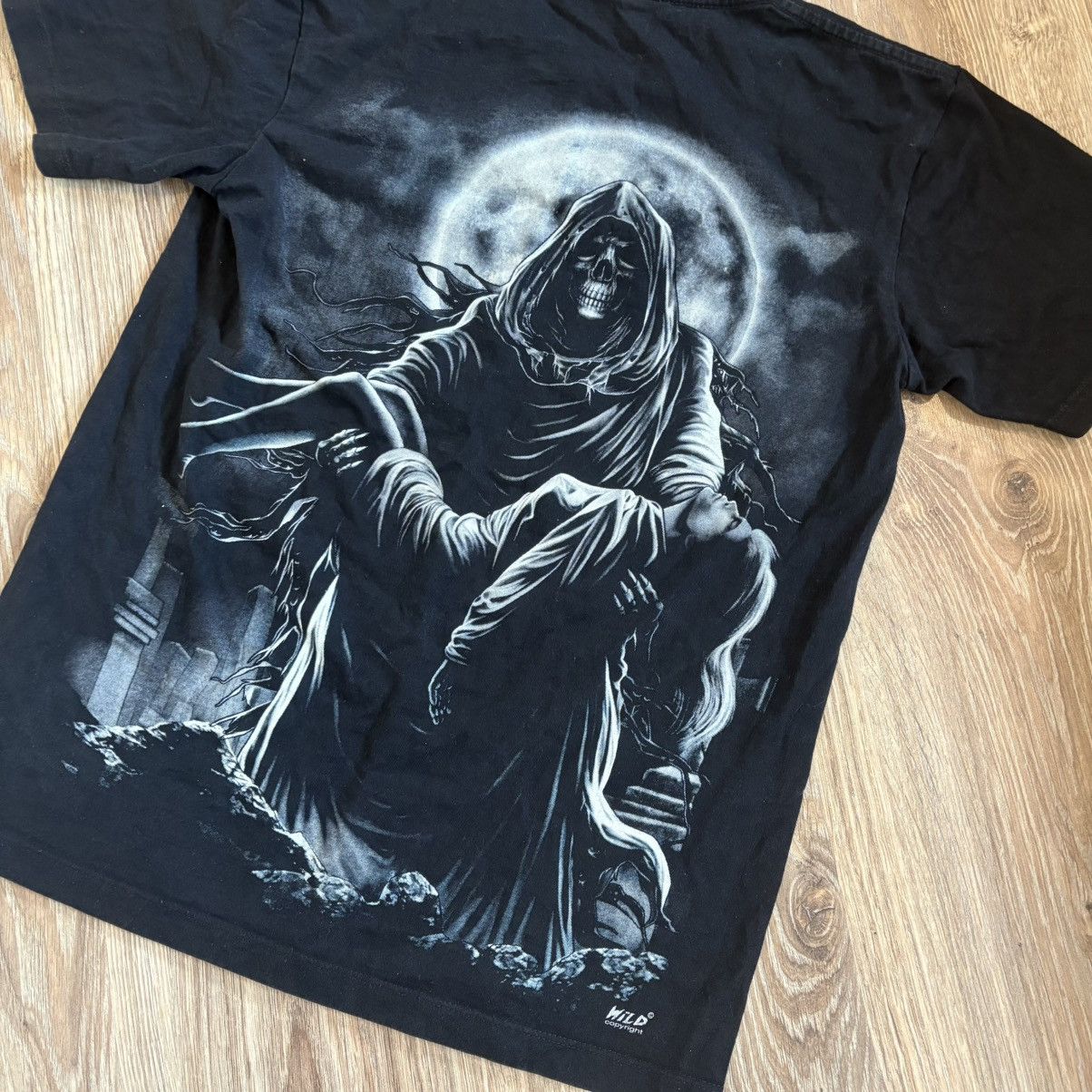 Band Tees Vintage Skeletons Horror men’s t-shirt y2k opium sk8 rap Size US S / EU 44-46 / 1 - 6 Thumbnail