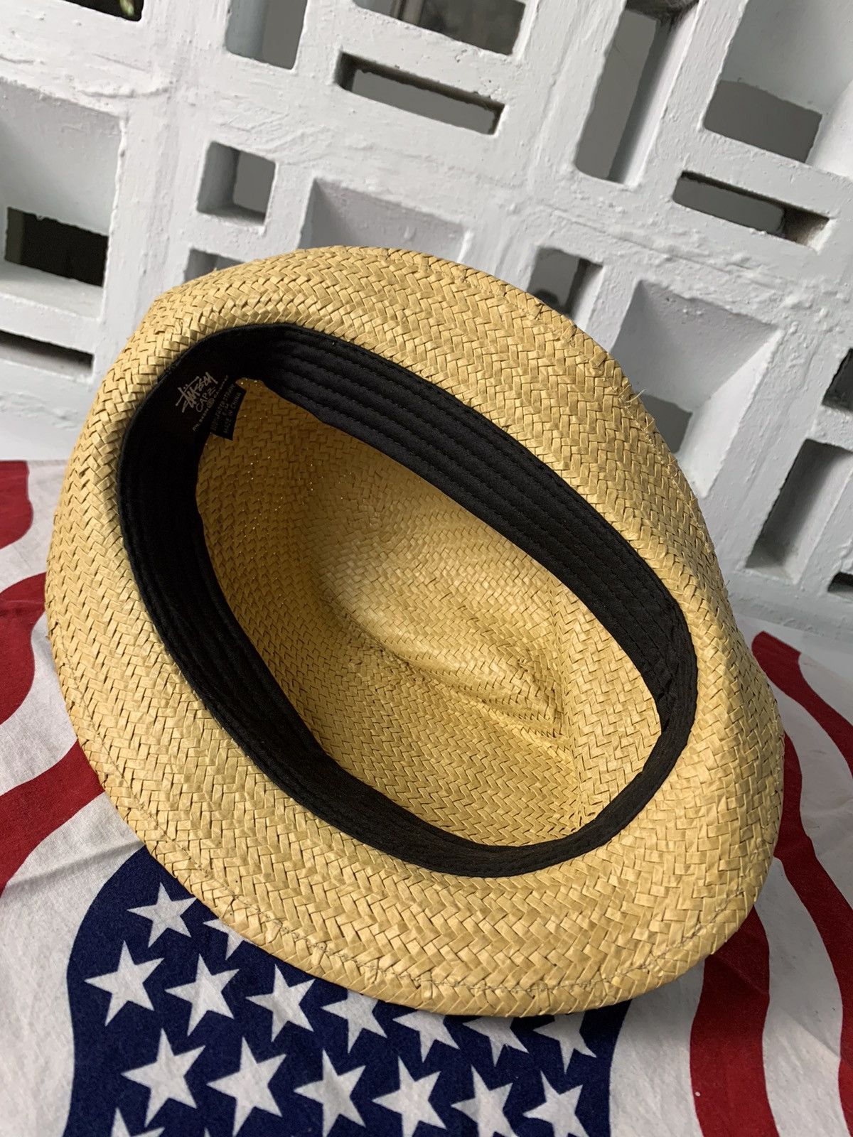 Stussy Stussy Paper Straw Crusher Bucket Hat Size ONE SIZE - 5 Thumbnail