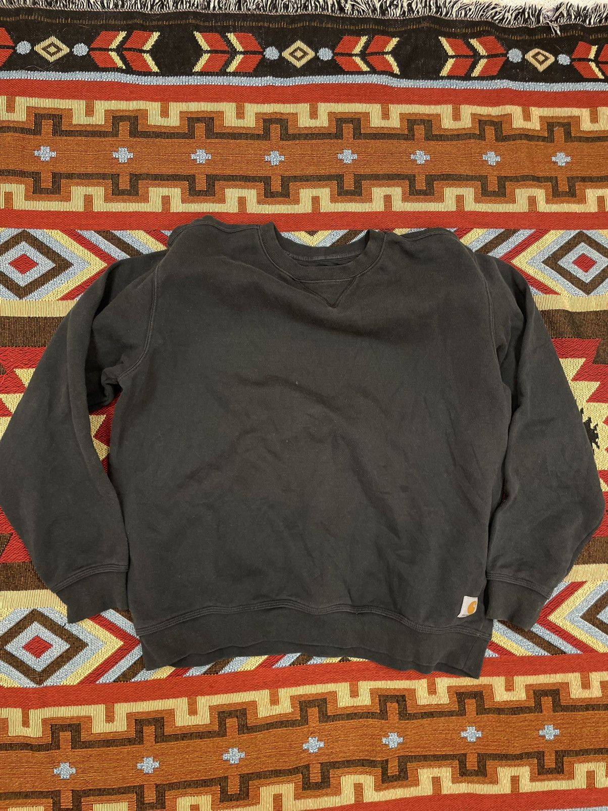 Carhartt × Vintage Carhartt Sweatshirt Small Logo Y2K Fit Size US L / EU 52-54 / 3 - 1 Thumbnail