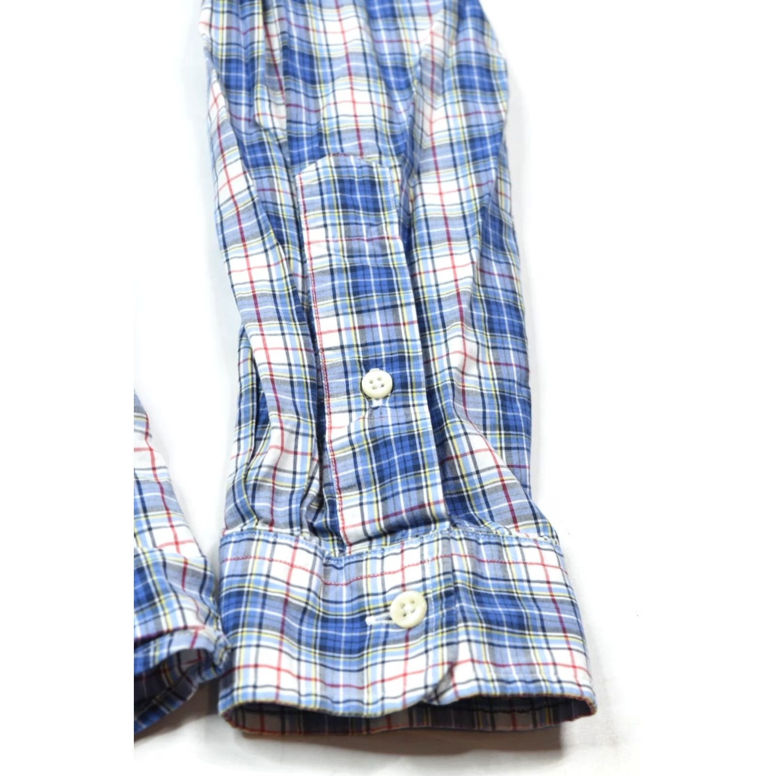 Ralph Lauren Ralph Lauren Shirt Mens XL Blue Red Plaid Long Sleeve Button-Down Slim Fit, Button-Up, Classic Colorful, Casual Business Size US XL / EU 56 / 4 - 5 Thumbnail
