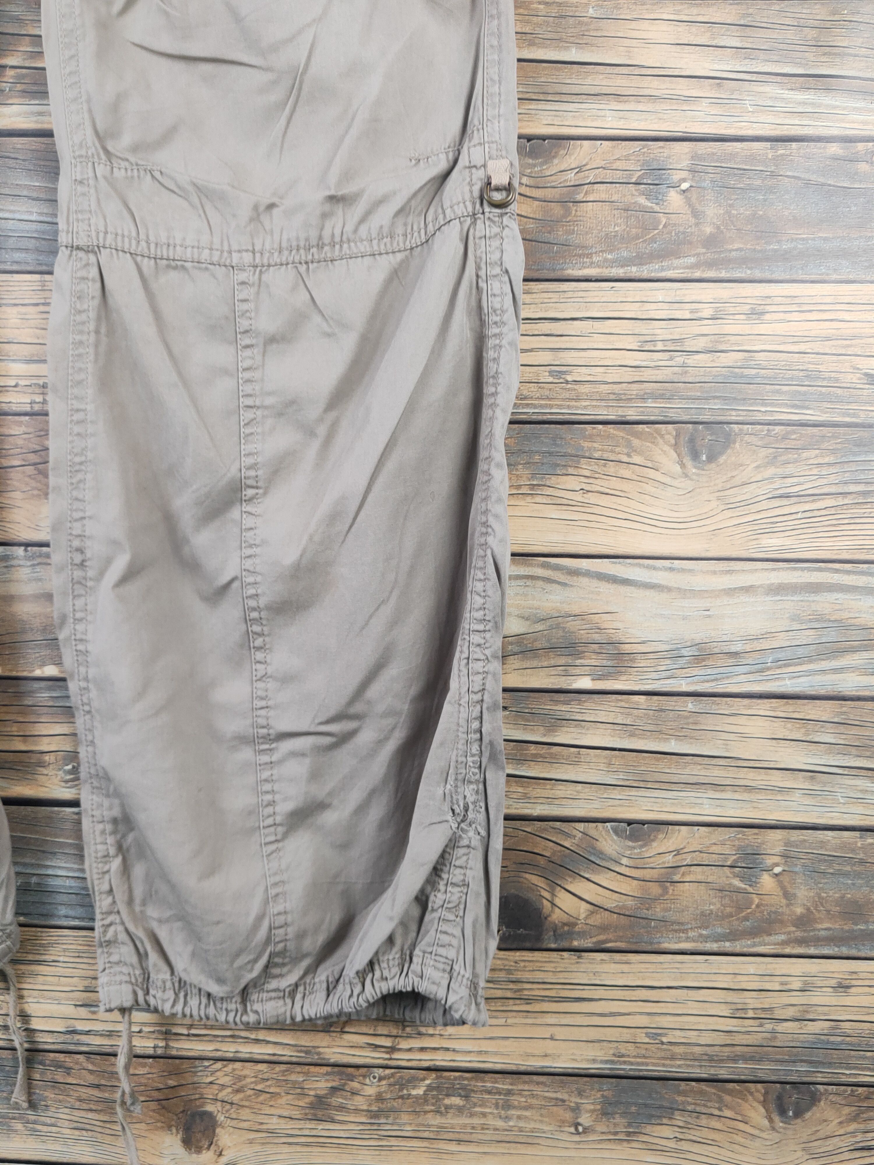 Japanese Brand DL Japanese Brand Gray Multipocket Cargo Pants #46-043 Size US 30 / EU 46 - 6 Thumbnail