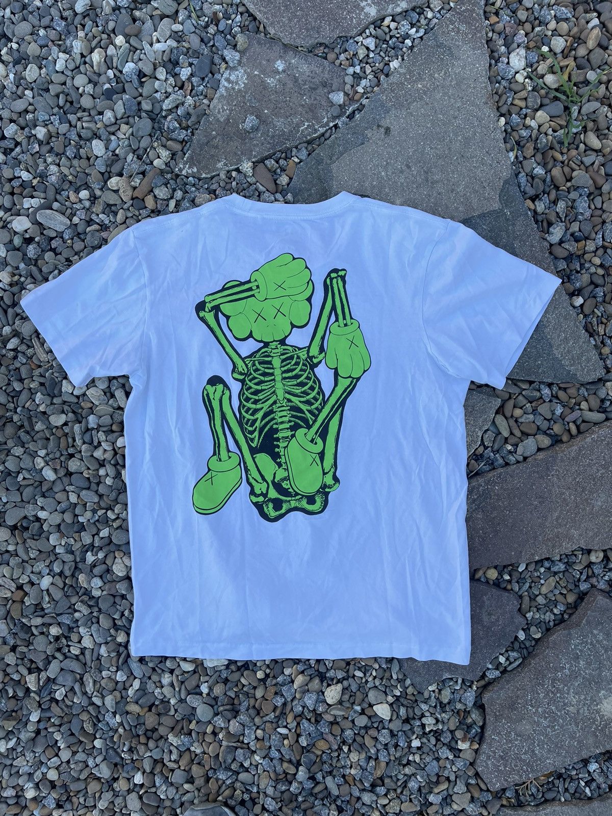 Japanese Brand × Kaws × Uniqlo 2016 Kaws x Uniqlo Skeleton new fiction tokyo first release Size US M / EU 48-50 / 2 - 1 Thumbnail