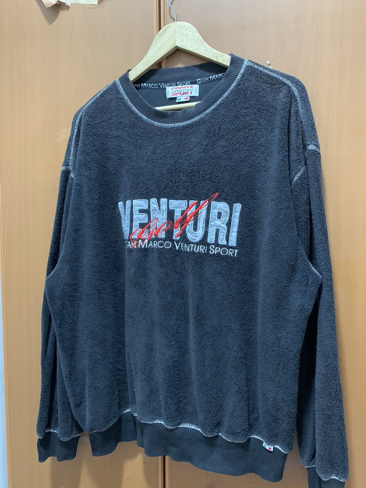 GianMarco Venturi Vintage Gianmarco Black XL Sweatshirt Size US XL / EU 56 / 4 - 2 Thumbnail