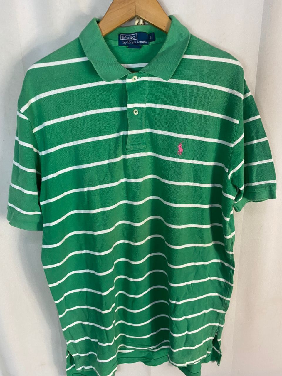 Polo Ralph Lauren Polo Ralph Lauren small logo stripe polo shirt Size US XL / EU 56 / 4 - 3 Thumbnail