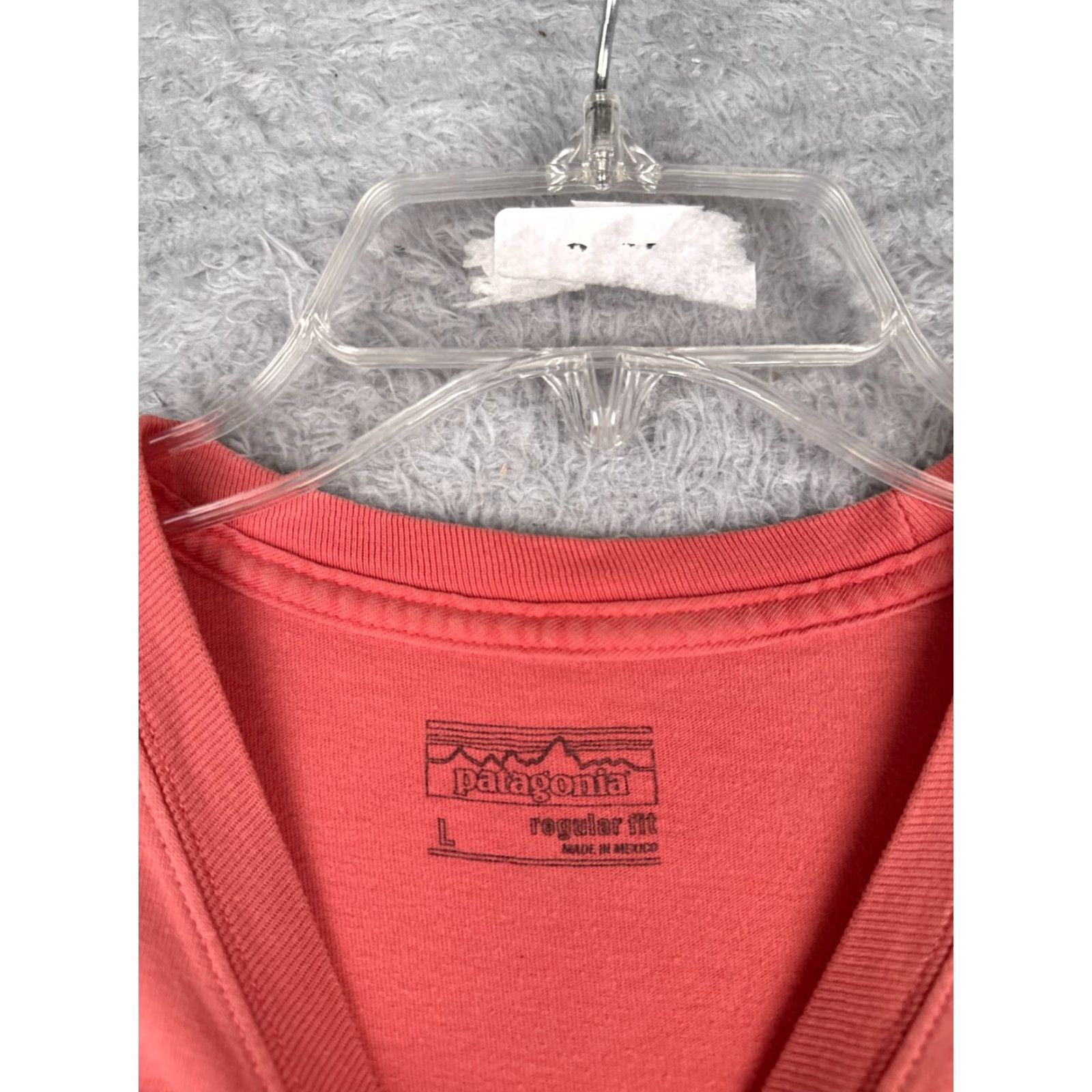 Patagonia Patagonia Shirt Men L Pink Short Sleeve Crew Neck 100% Cotton Hike Logo All Seasons Breathable Size US L / EU 52-54 / 3 - 7 Thumbnail