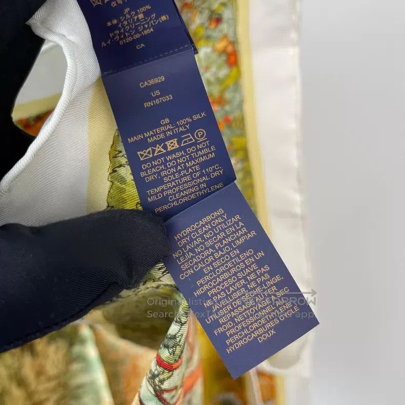 Louis Vuitton Louis Vuitton Mediterranean-scented silk square scarf Size ONE SIZE - 5 Thumbnail