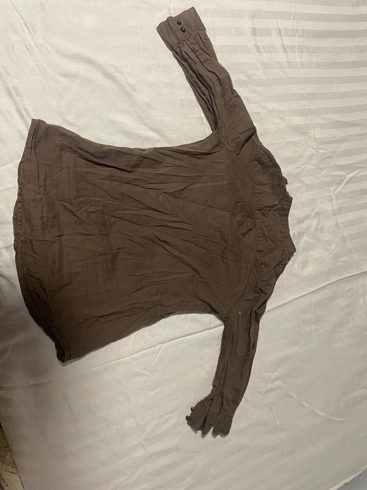Other Women's Brown Shirt Size S / US 4 / IT 40 - 2 Thumbnail