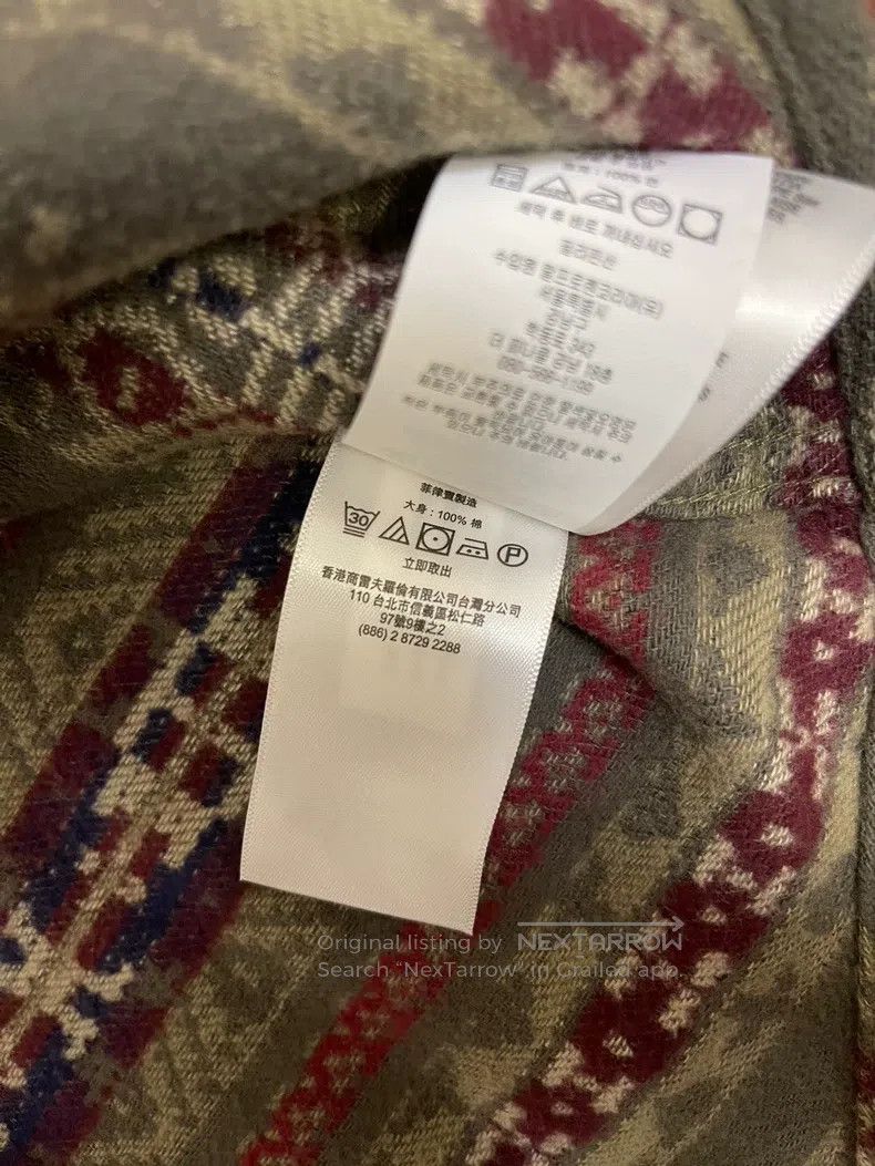 RRL Ralph Lauren RRL Ralph Lauren Rhode Island vintage brushed southwest sh Size US M / EU 48-50 / 2 - 3 Thumbnail