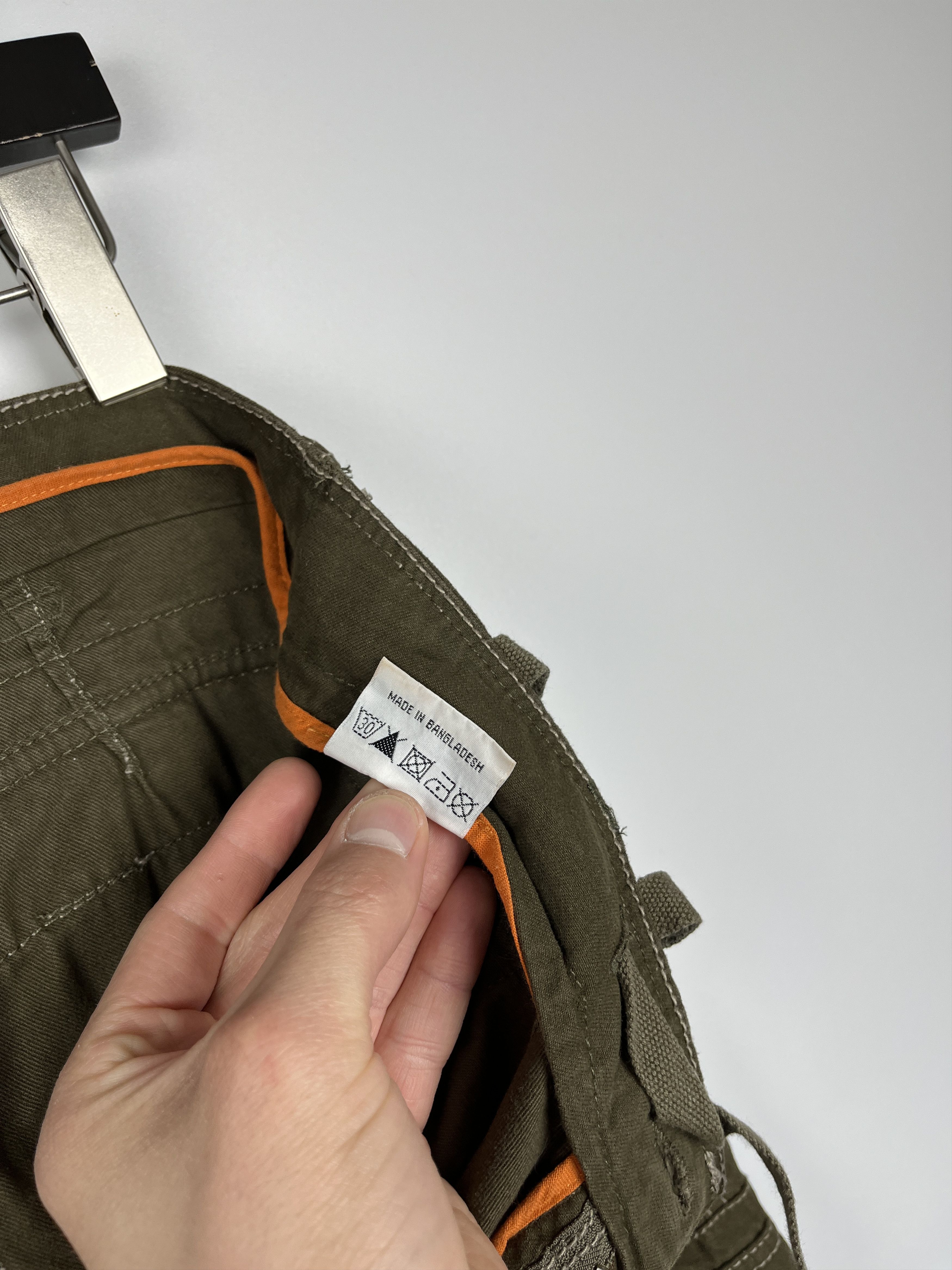 Vintage Vintage Avant Garde Cargo Bondage Multi-Pocket Pants Size US 33 - 15 Thumbnail
