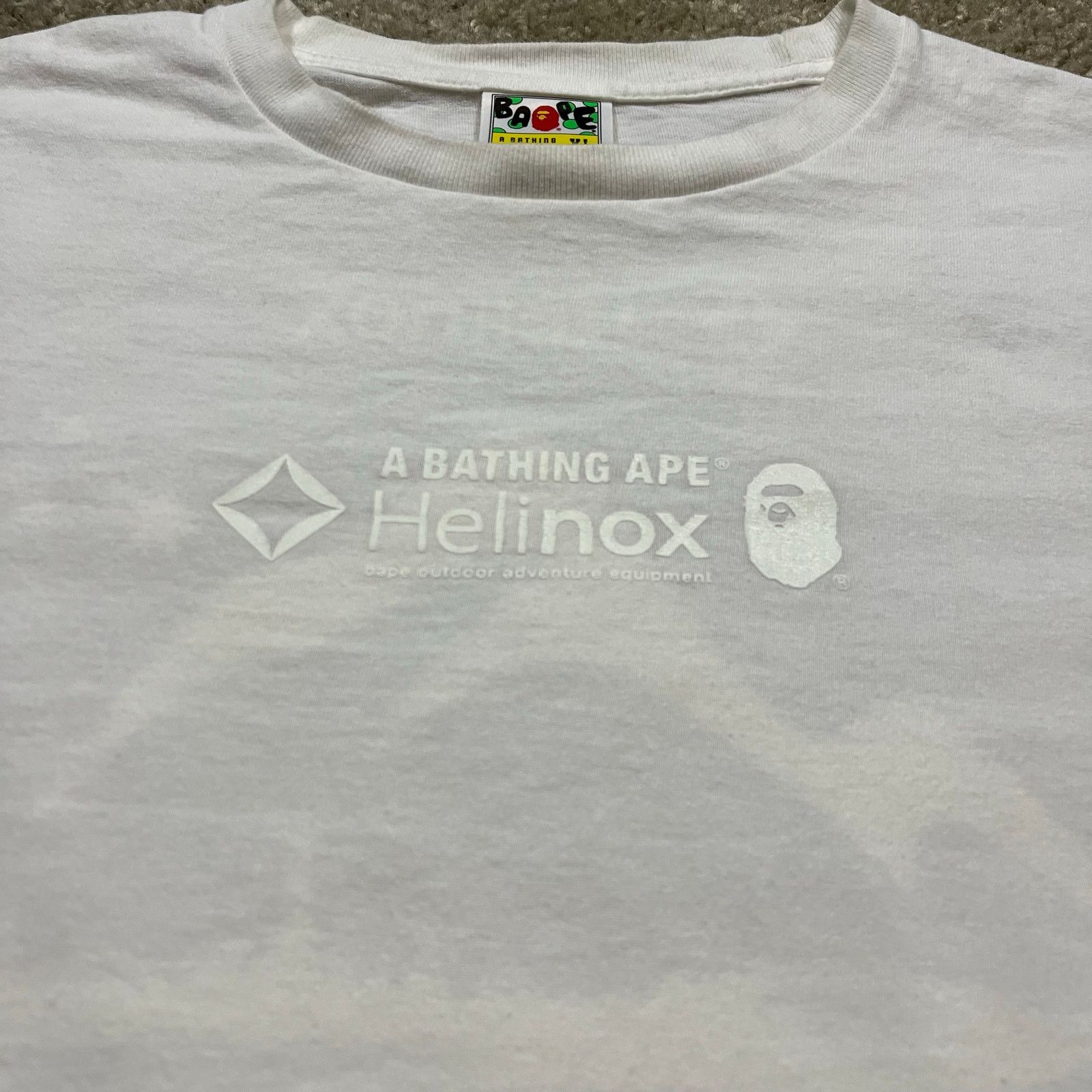 Bape × Nigo Authentic Bape x Helinox Longsleeve Tee XL Size US XL / EU 56 / 4 - 2 Thumbnail