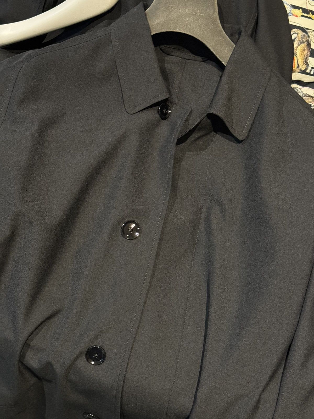Lemaire Lemaire Men’s Black Wool Raglan Light Coat Trench Coat 50 Size US M / EU 48-50 / 2 - 12 Thumbnail