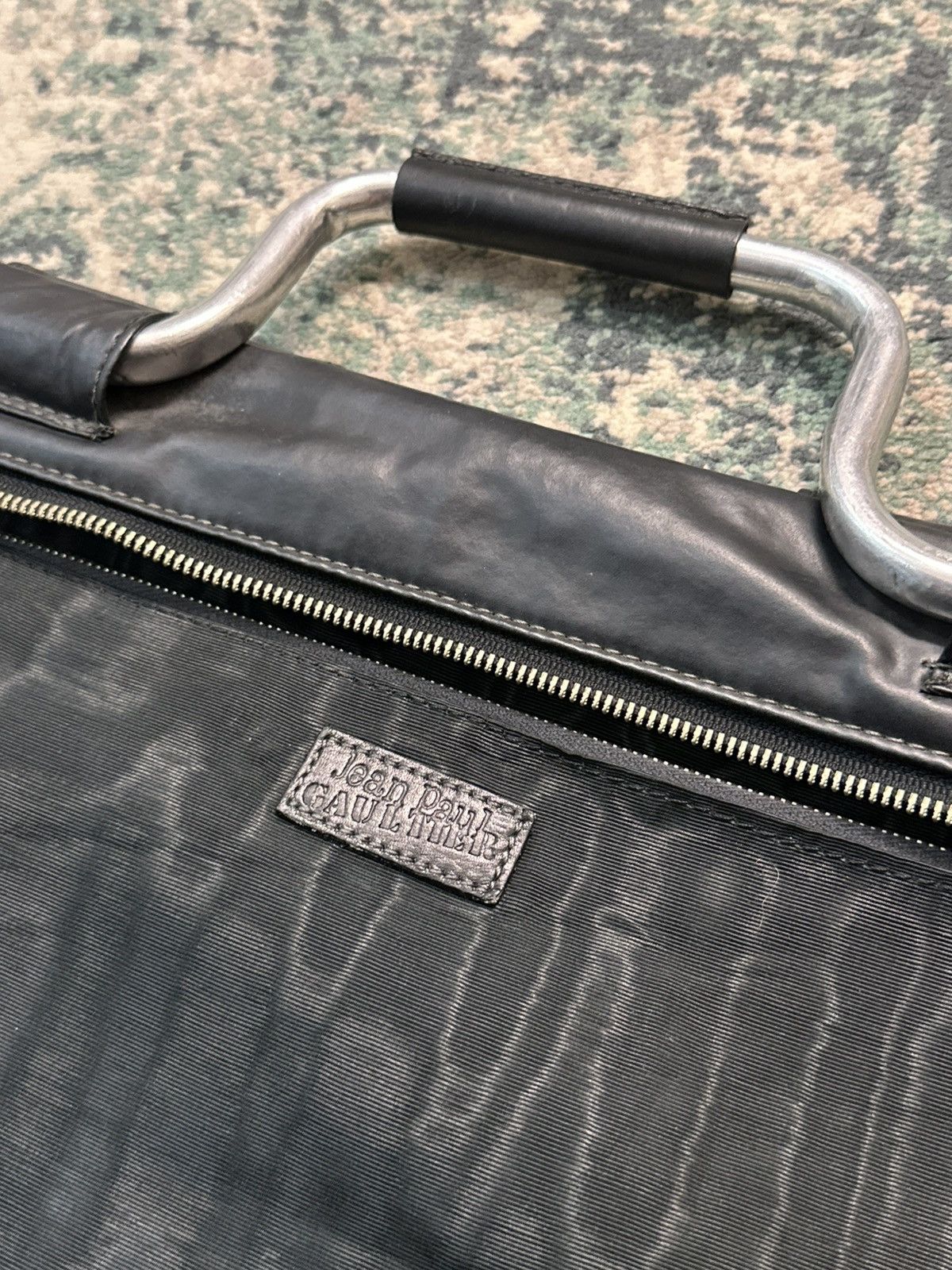 Jean Paul Gaultier Jean Paul Gaultier Metal Frame & Studded Travel Bag Size ONE SIZE - 4 Thumbnail