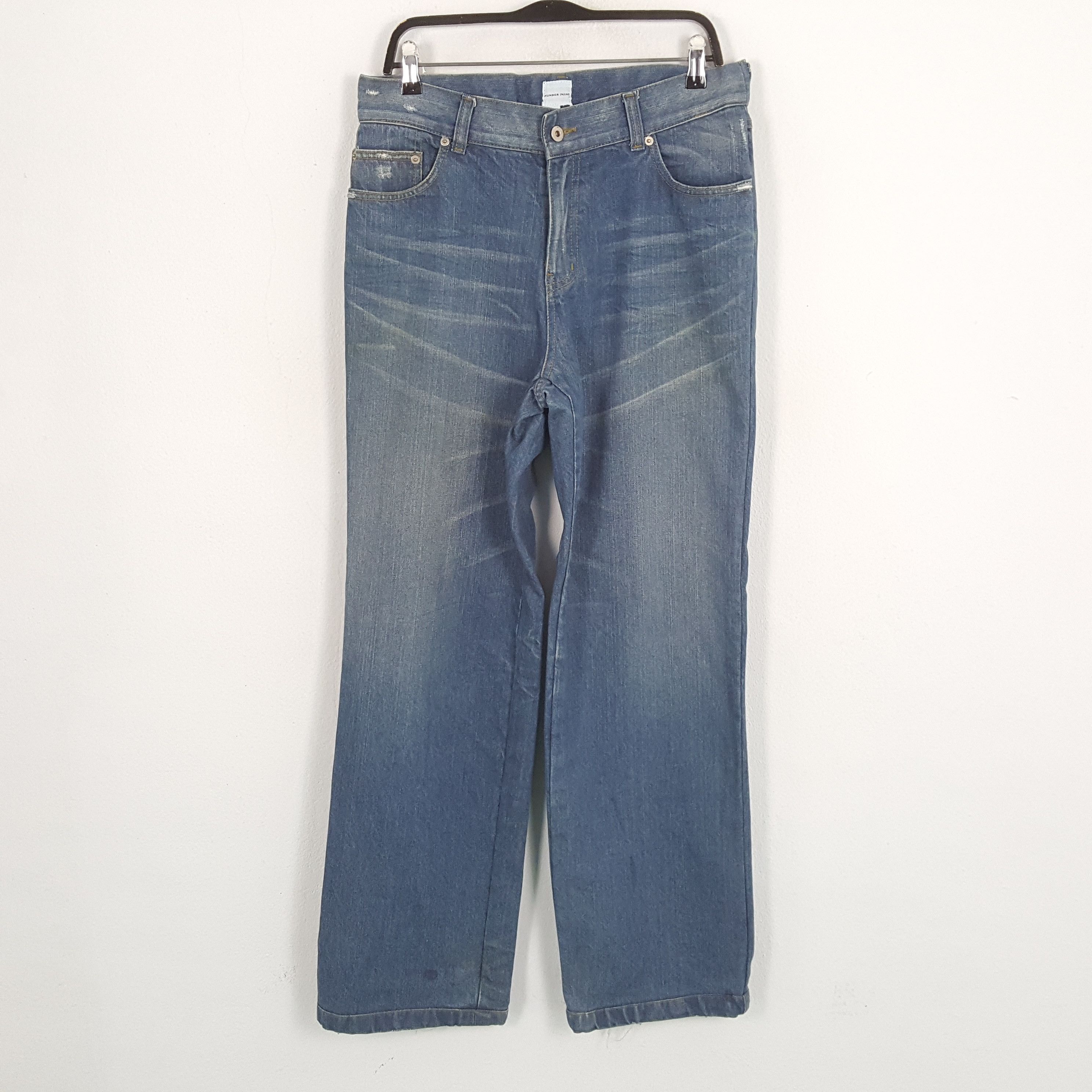 NUMBER (N)INE Japanese Brand Fashion Style Jeans