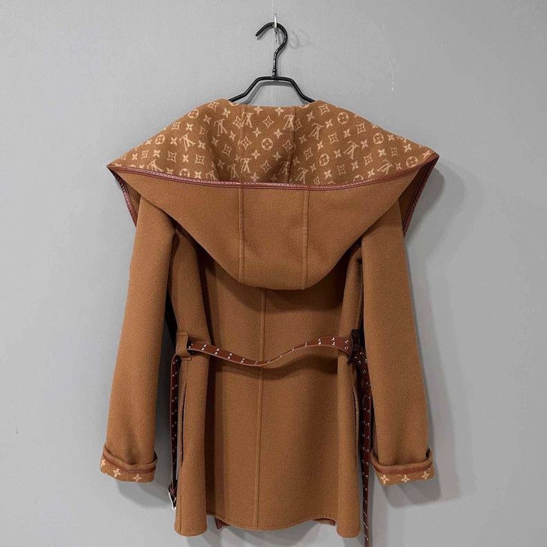 Louis Vuitton Louis Vuitton Caramel Printed Bathrobe Coat -2505 Size S / US 4 / IT 40 - 4 Thumbnail