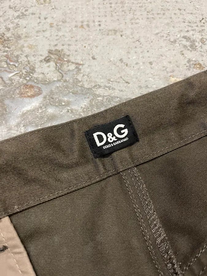 Dolce & Gabbana AW2008 Dolce & Gabbana Hybrid Khaki Nylon Cargo Pants Size US 32 / EU 48 - 8 Thumbnail