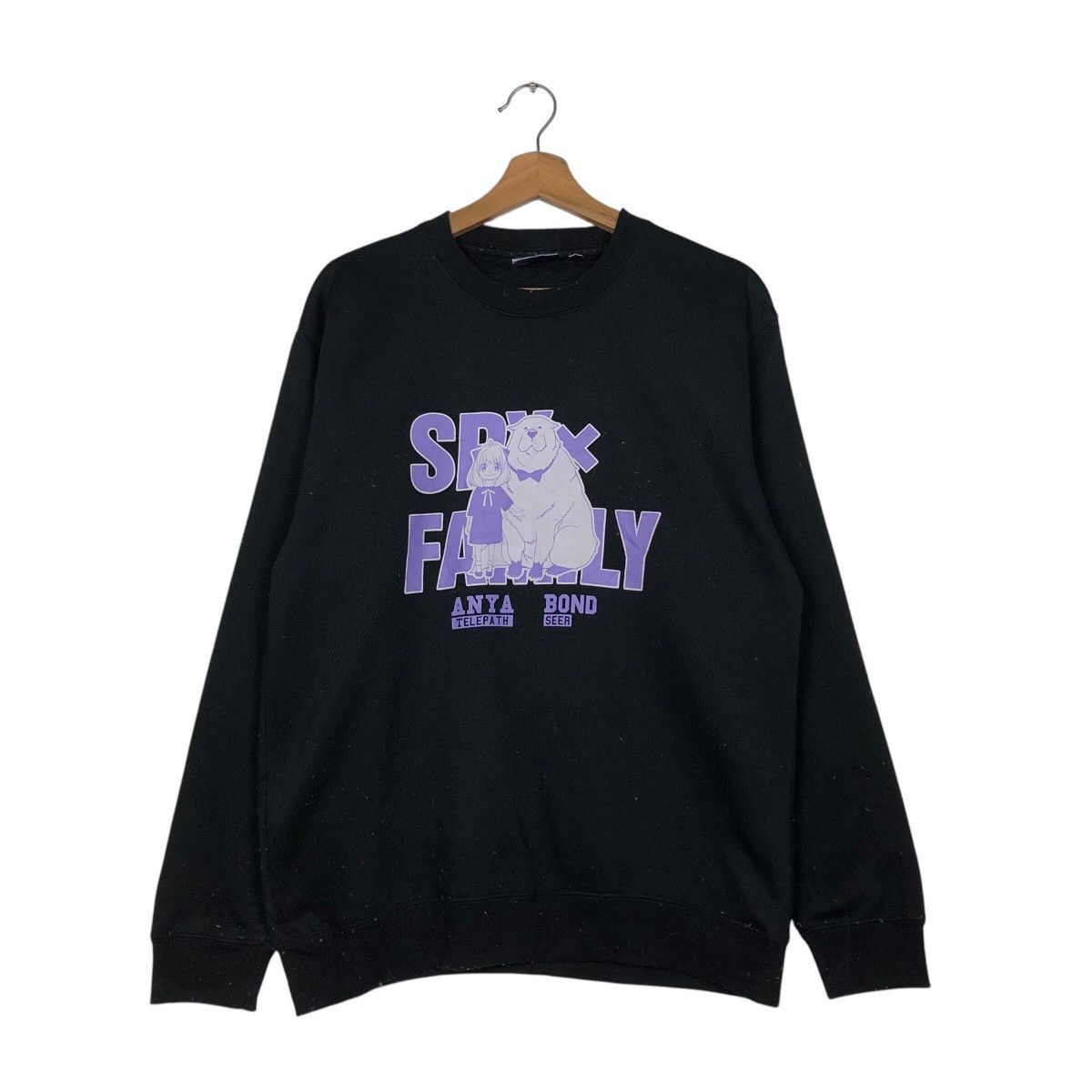 Cartoon Network × Japanese Brand 📌Vintage Sweatshirt Cartoon Spy Family Big Logo Size US L / EU 52-54 / 3 - 2 Thumbnail