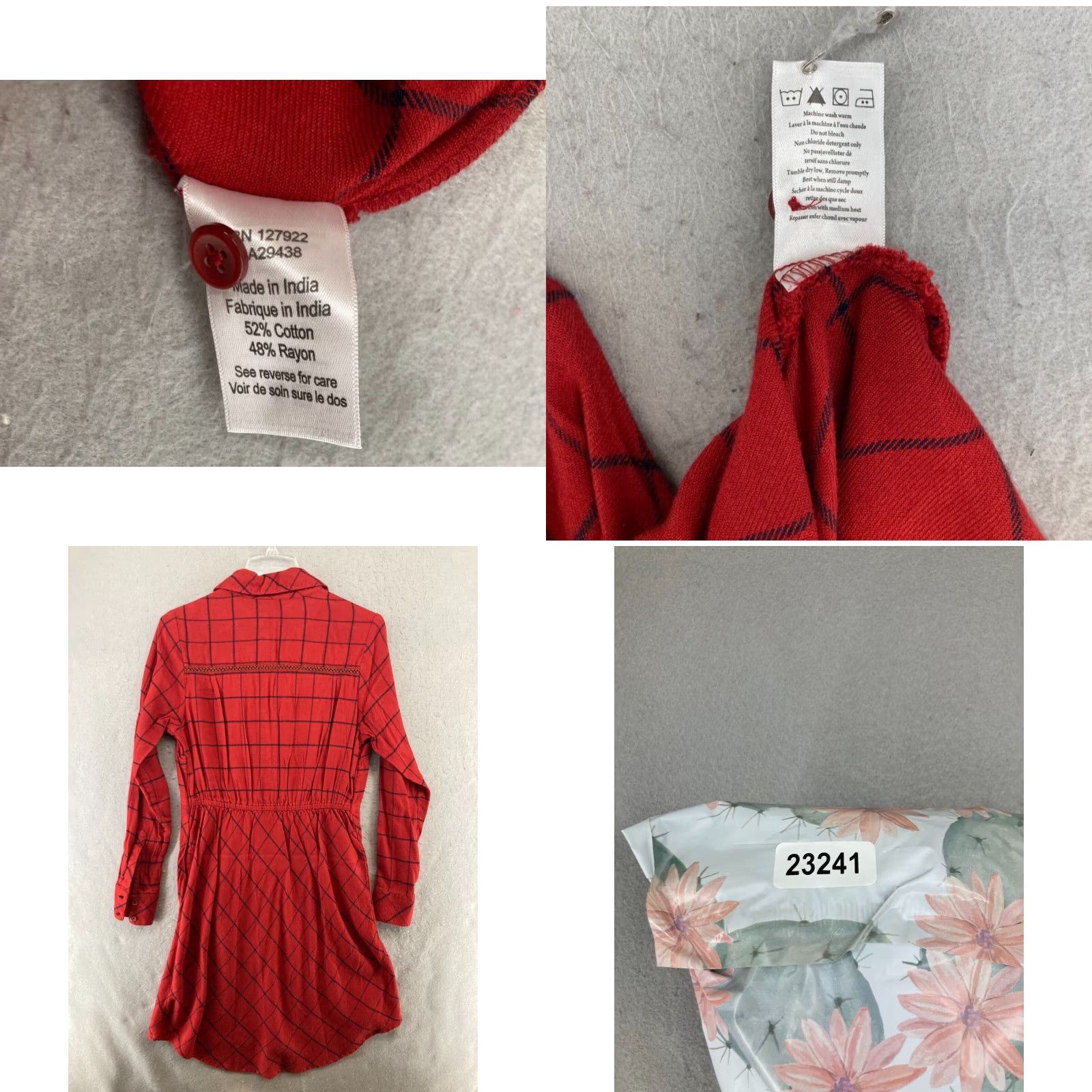 Mountain Khakis Womens Mountain Khakis Classic Fit Shirt Dress Small Red Outdoor Size S / US 4 / IT 40 - 8 Thumbnail