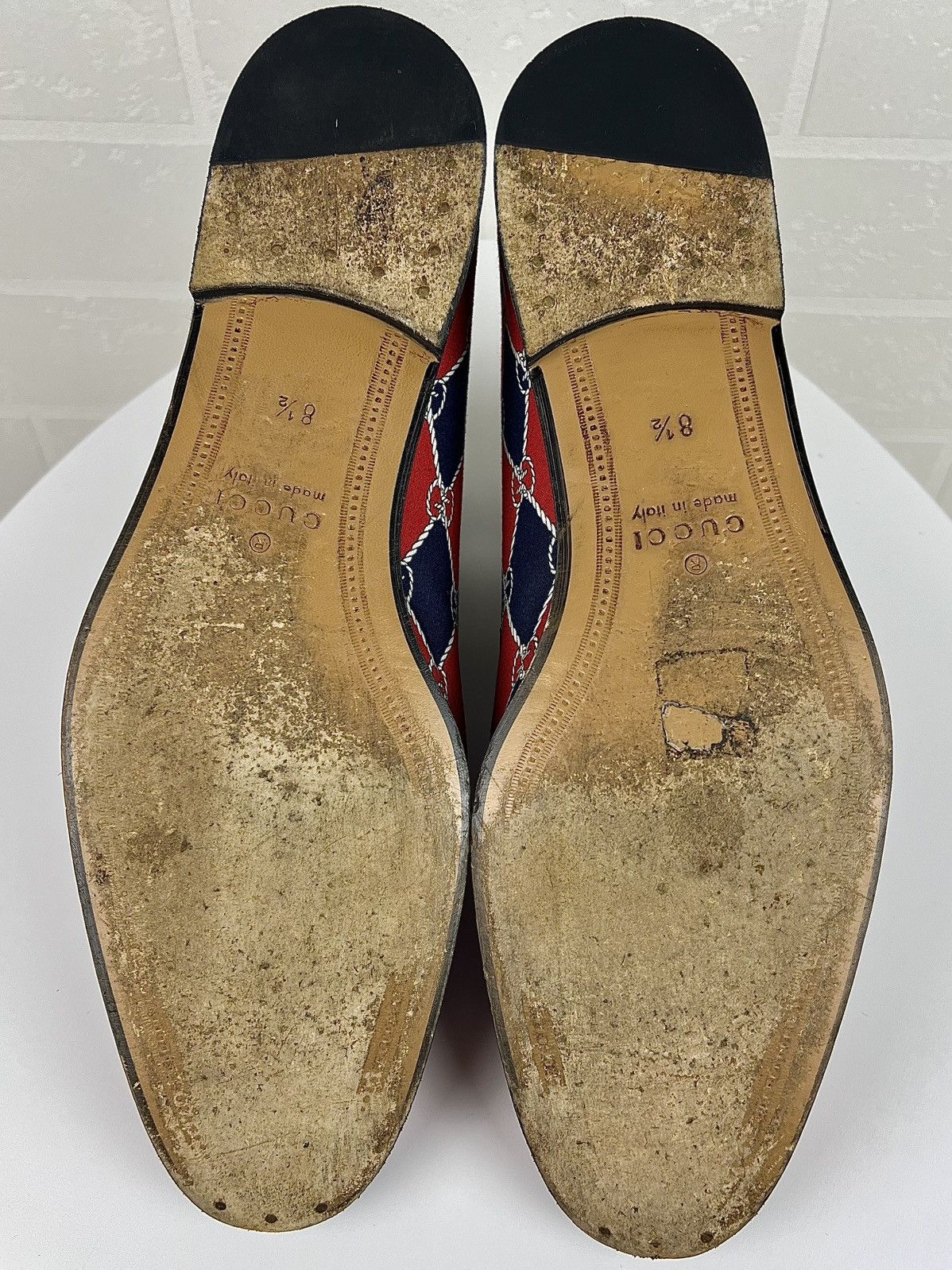 Gucci GUCCI Loafers Leather Shoes Jordaan Horsebit GG Monogram Size US 9 / EU 42 - 16 Thumbnail