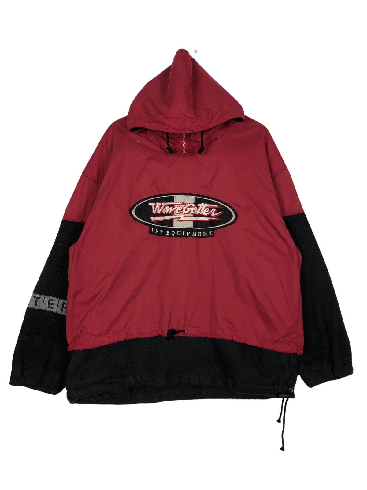 Japanese Brand 🔥Rare 90’s Anorak Hunting Jacket Wave Getter Japan Big Logo Size US M / EU 48-50 / 2 - 1 Thumbnail