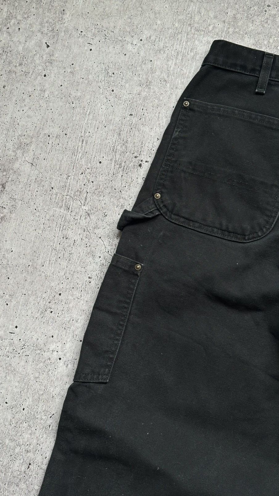 Carhartt Carhartt WIP Double Knee Distressed Vintage Denim Pants Size US 34 / EU 50 - 5 Thumbnail