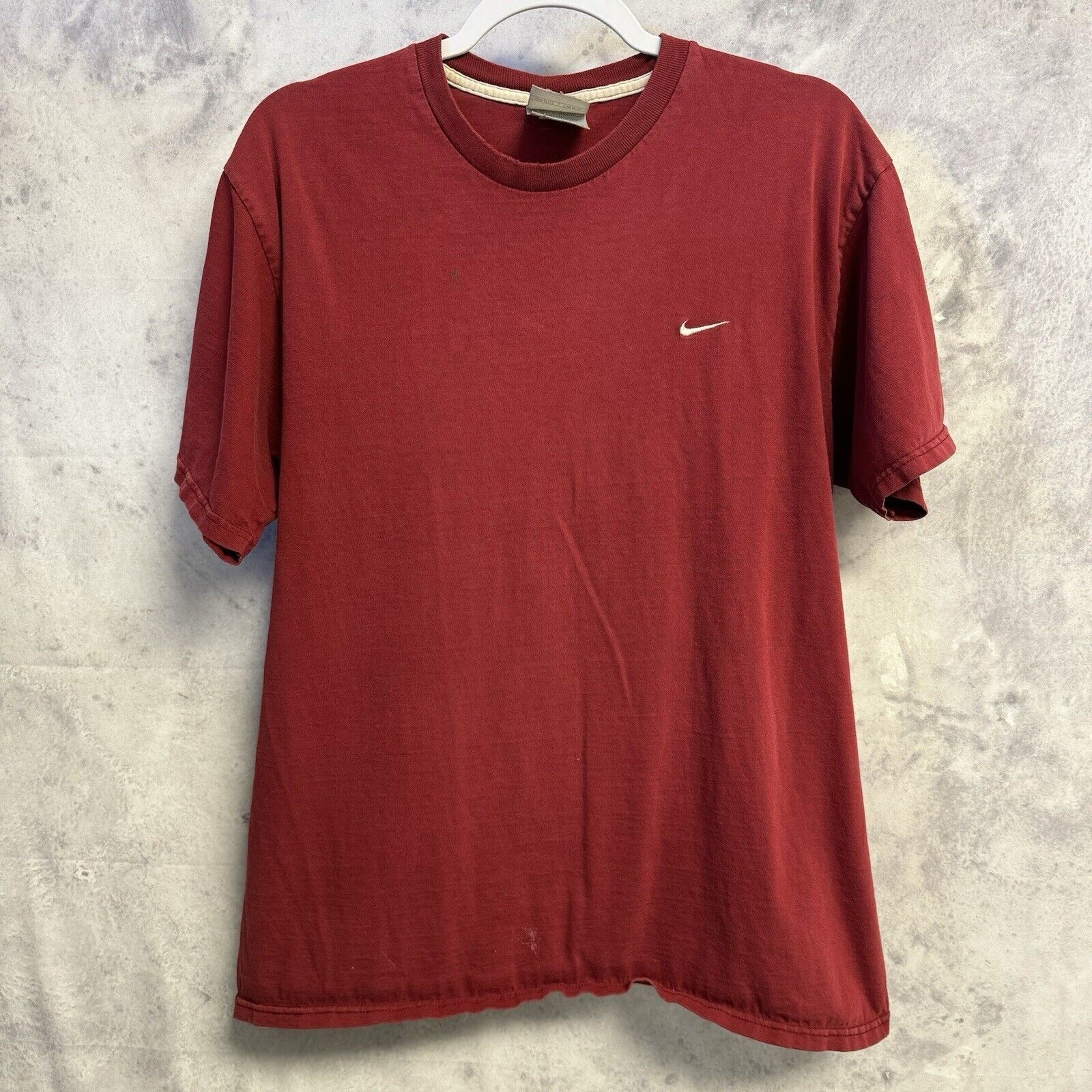 Nike Vintage Y2k Nike T Shirt Mens XL Red Maroon Sportswear Embro Size US XL / EU 56 / 4 - 1 Thumbnail