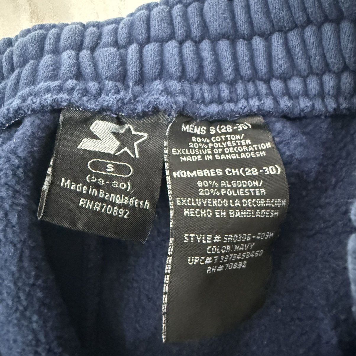 Starter Baggy starter sweatpants in a blue color Size US 28 / EU 44 - 4 Thumbnail