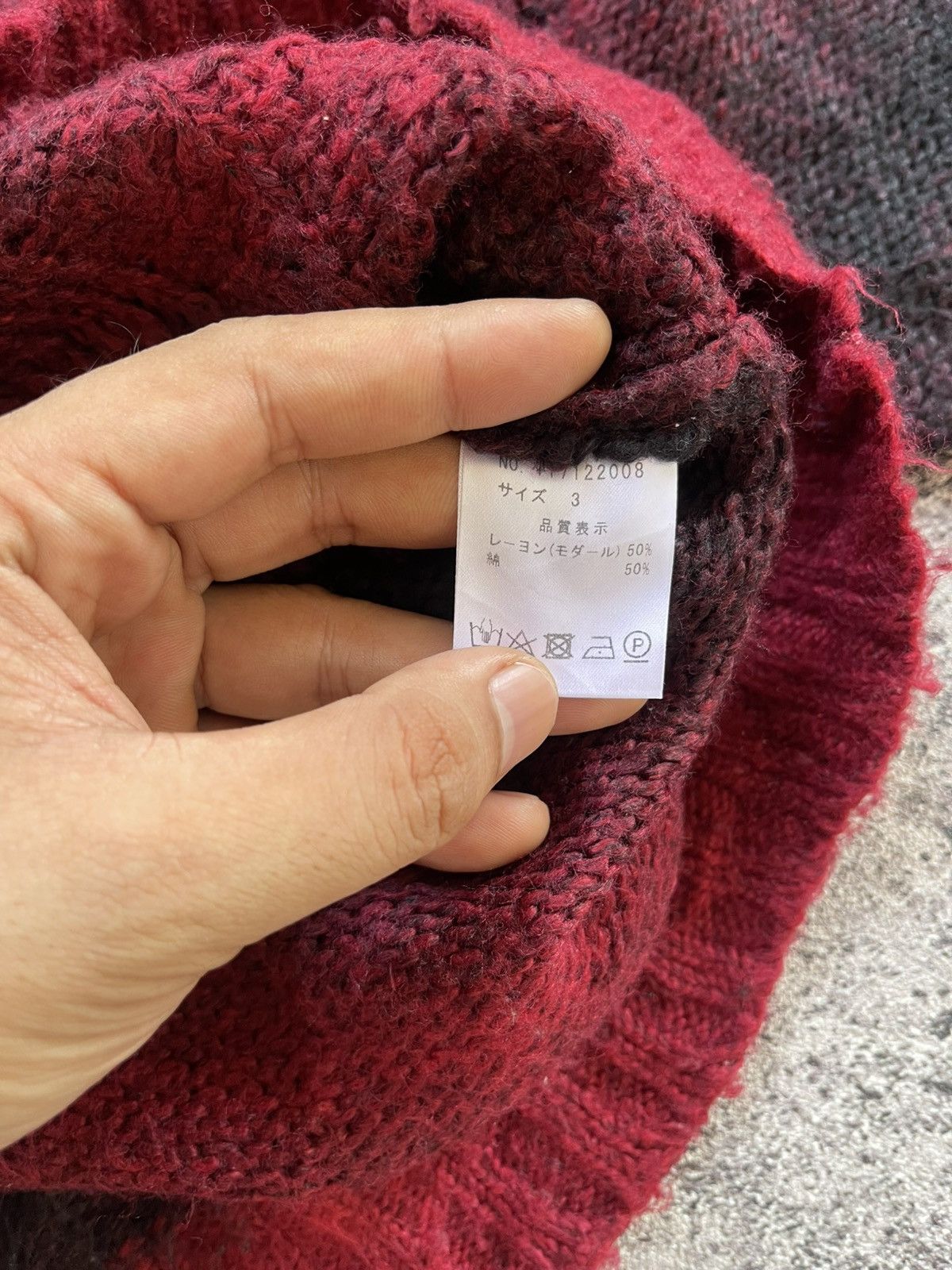 Number (N)ine Number (N)ine Studious ‘Kurt Cobain Style” Knitwear Size US L / EU 52-54 / 3 - 6 Thumbnail