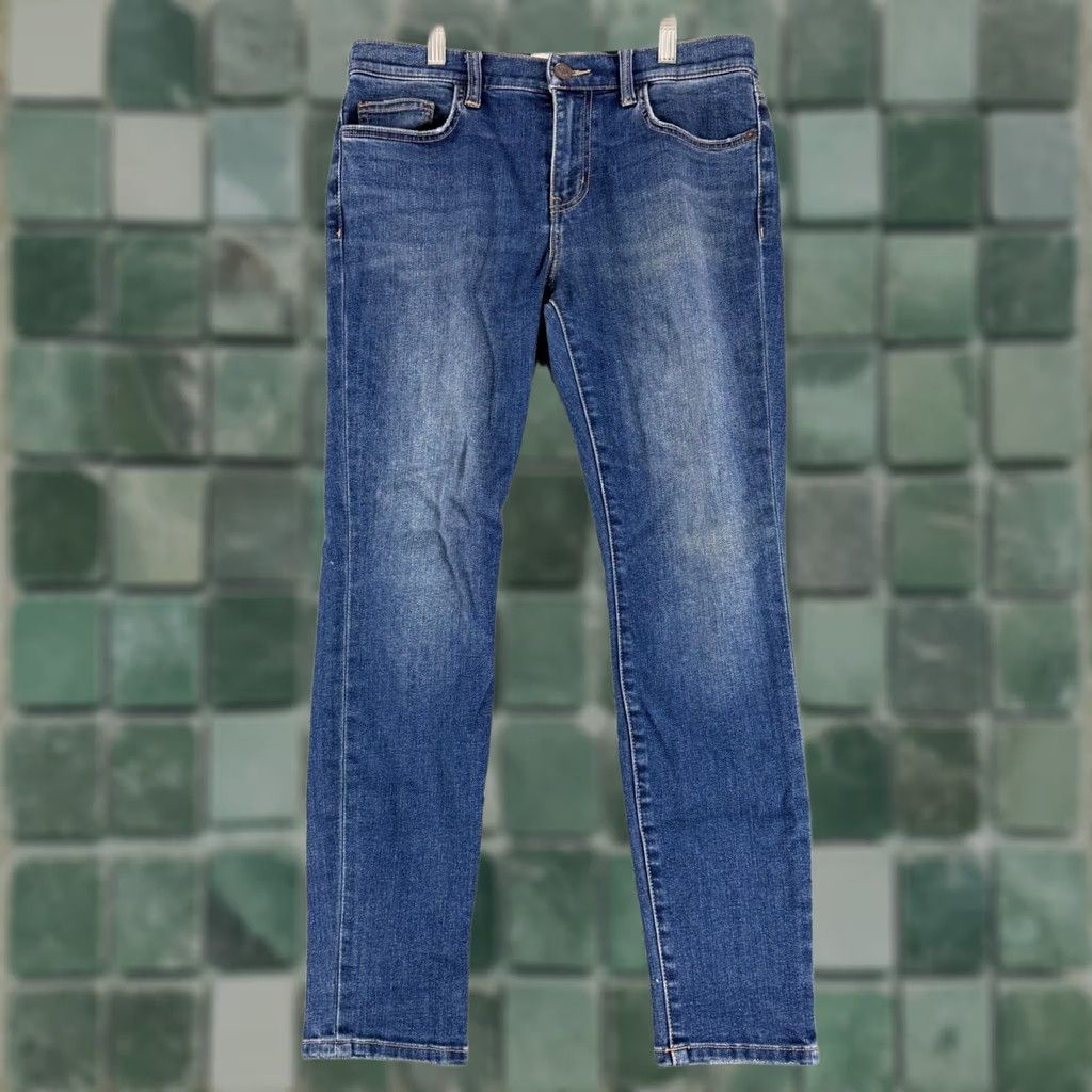 Vintage Current Elliott Jeans Skinny 28 Women Medium Wash Denim 5-Pocket Stretch Sleeves? Size 28" / US 6 / IT 42 - 1 Thumbnail