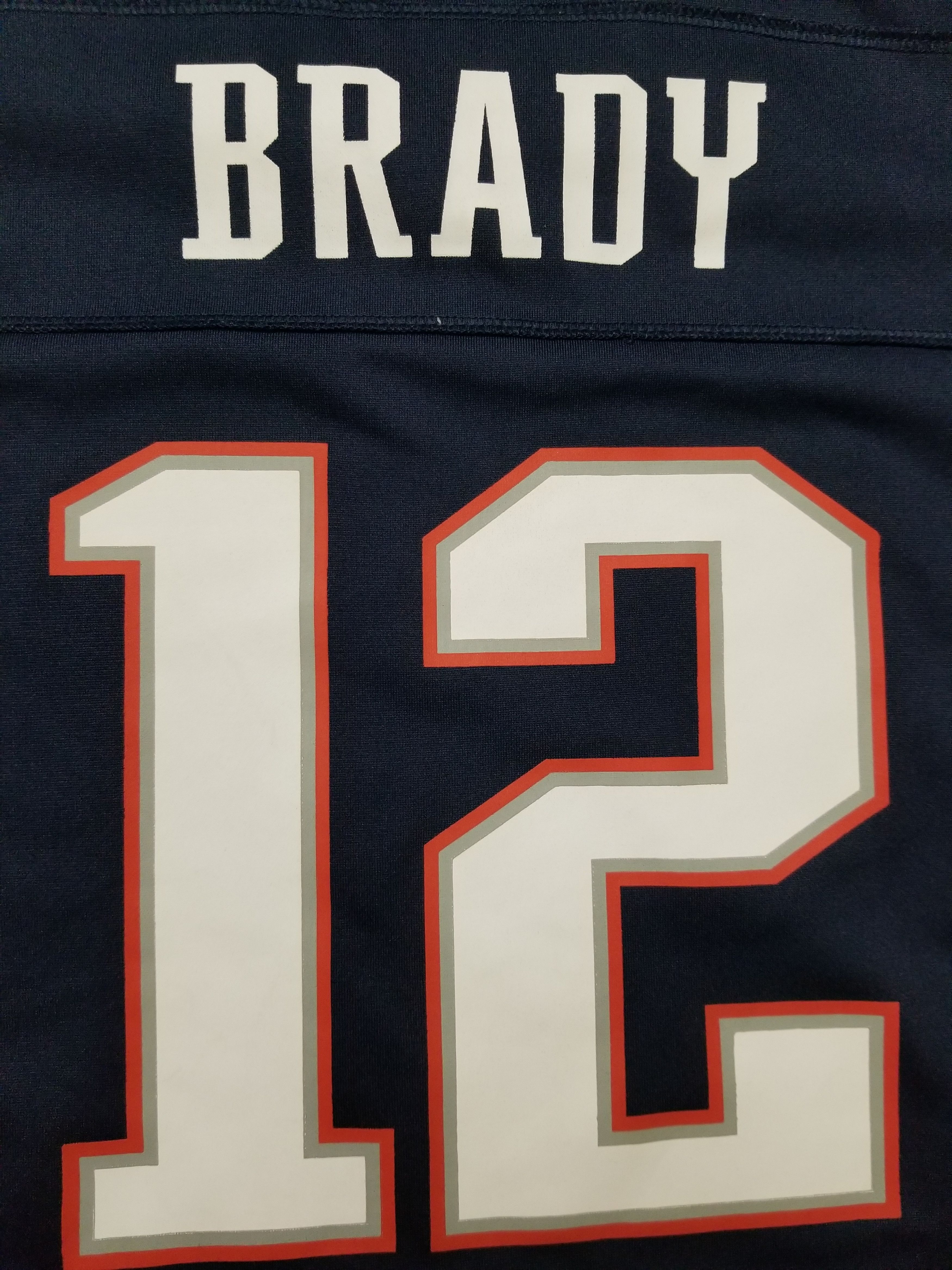 Nike Nike Tom Brady #12 New England Patriots NFL Jersey Youth XL Size US XS / EU 42 / 0 - 4 Thumbnail