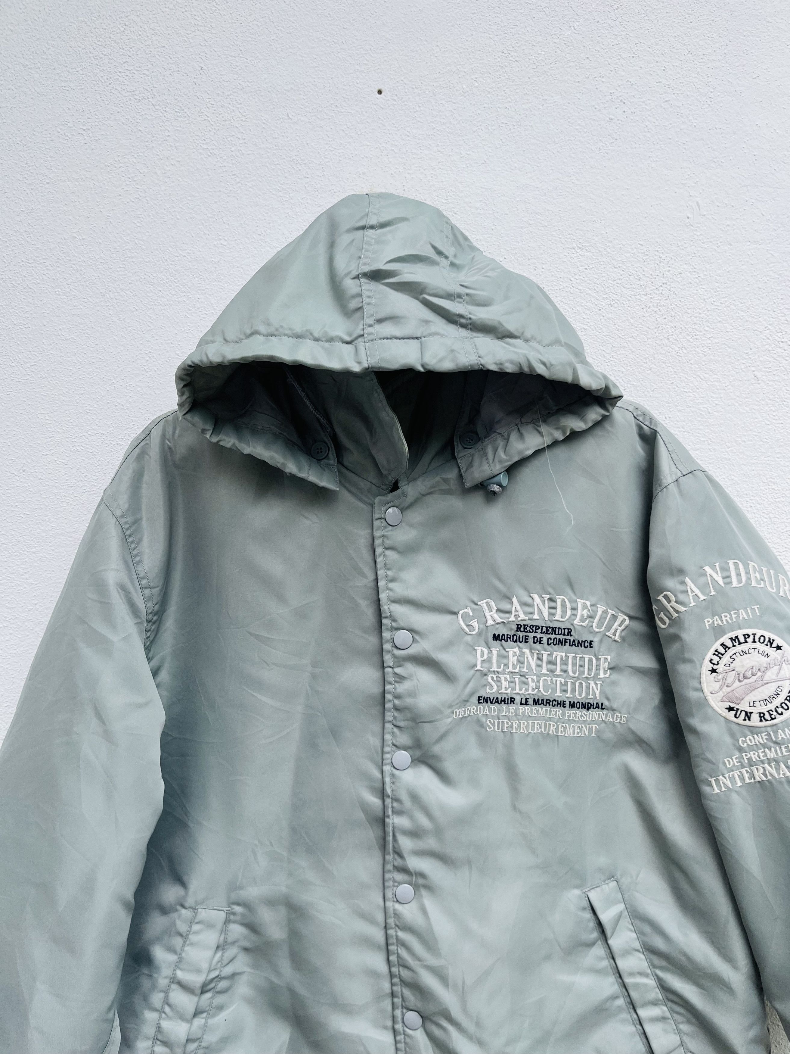 Japanese Brand Vintage Tray Up Grandeur Plenitude Champion Series Jacket Size US L / EU 52-54 / 3 - 3 Thumbnail