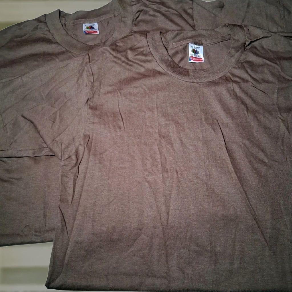 Fruit Of The Loom VINTAGE Fruit Of The Loom Single Stitch T Shirt Men M Army Green USA Size US M / EU 48-50 / 2 - 1 Thumbnail