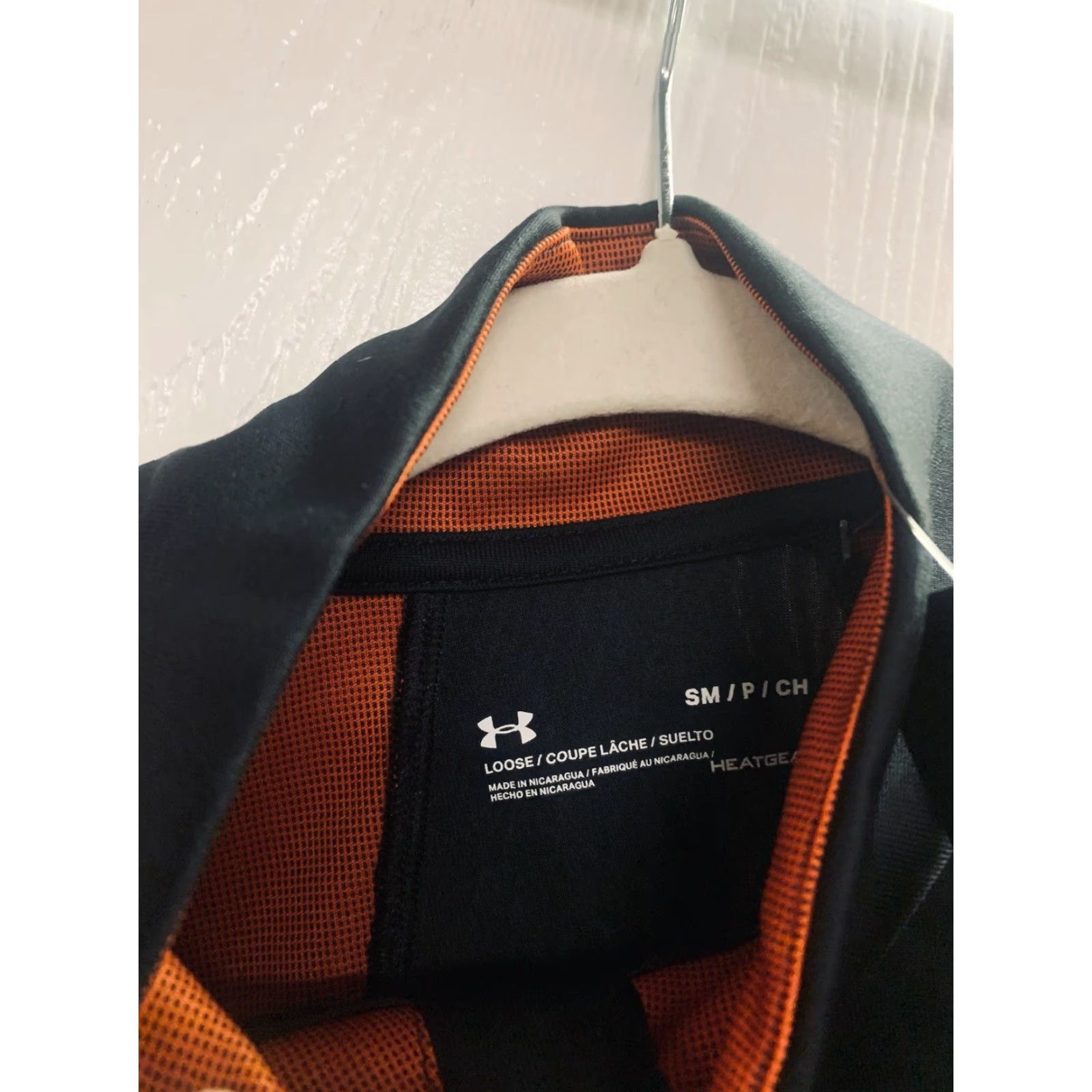 Under Armour Under Armour Men Long Sleeve 1/4 Zip Lightweight Active Wear Black Polyester Fleece Breathable UA Logo Pullover Sports HeatGear Regular Size S Mens Size US S / EU 44-46 / 1 - 5 Thumbnail