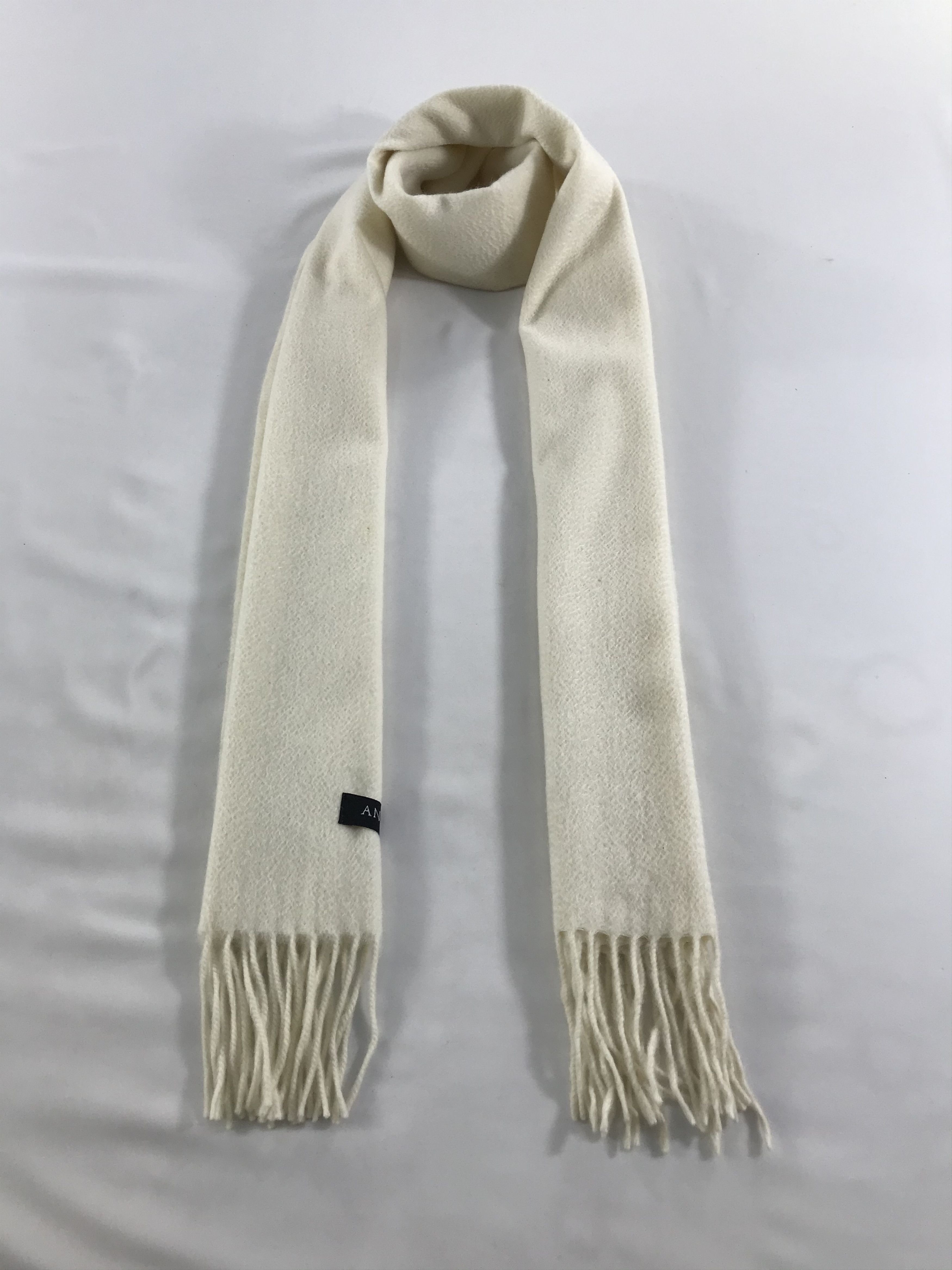 Vintage Anne Klein Wool Scarf Muffler V97 Size ONE SIZE - 1 Thumbnail