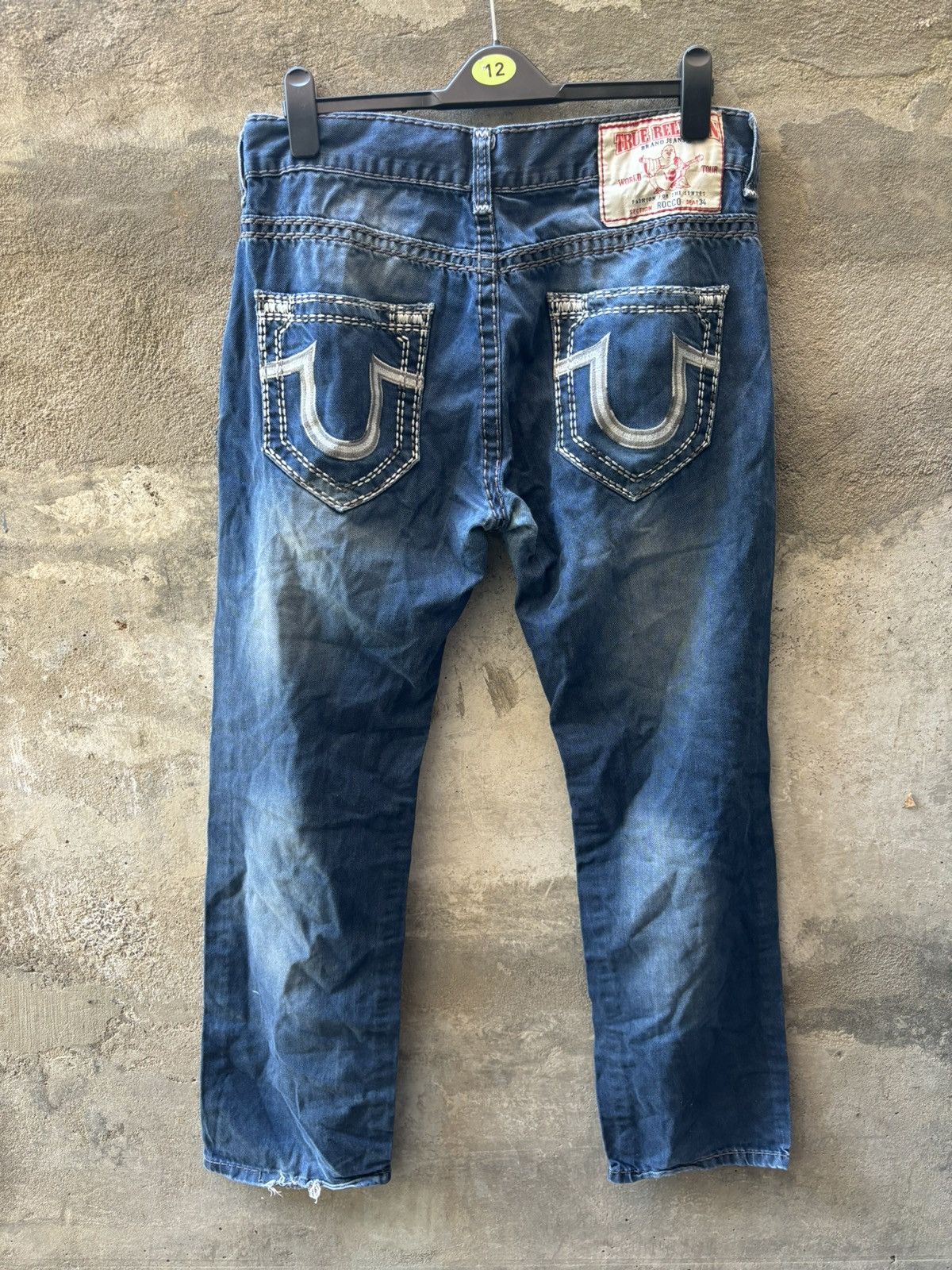 True Religion × Vintage Vintage True Religion Flared Jeans Made in USA size 36 Size US 36 / EU 52 - 13 Thumbnail