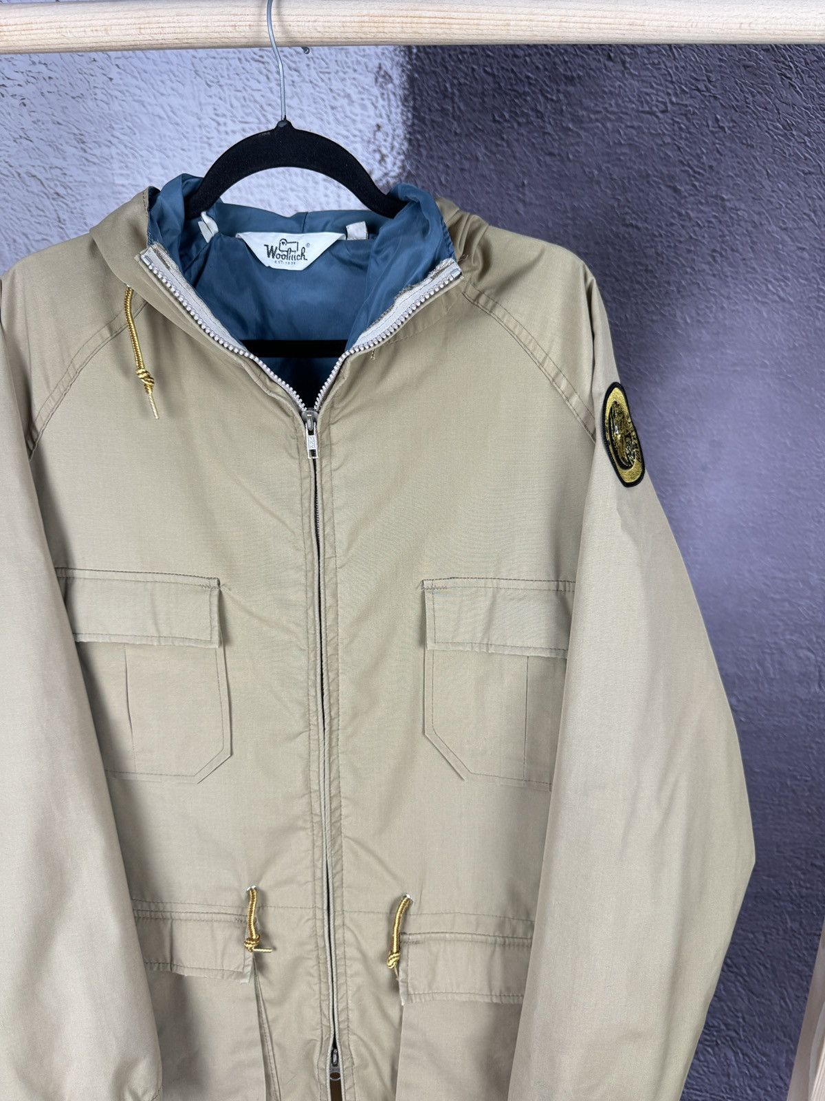 Vintage Woolrich vintage beige light jacket Size US L / EU 52-54 / 3 - 7 Thumbnail