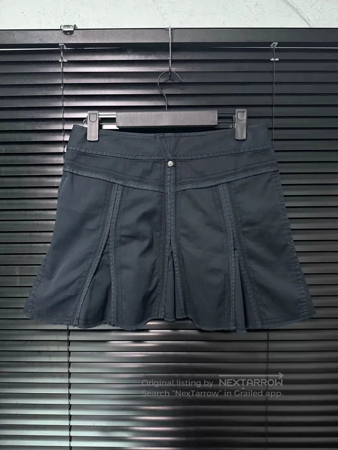 Armani Armani Vintage Tracy Denim Skirt. Size 37" - 4 Thumbnail