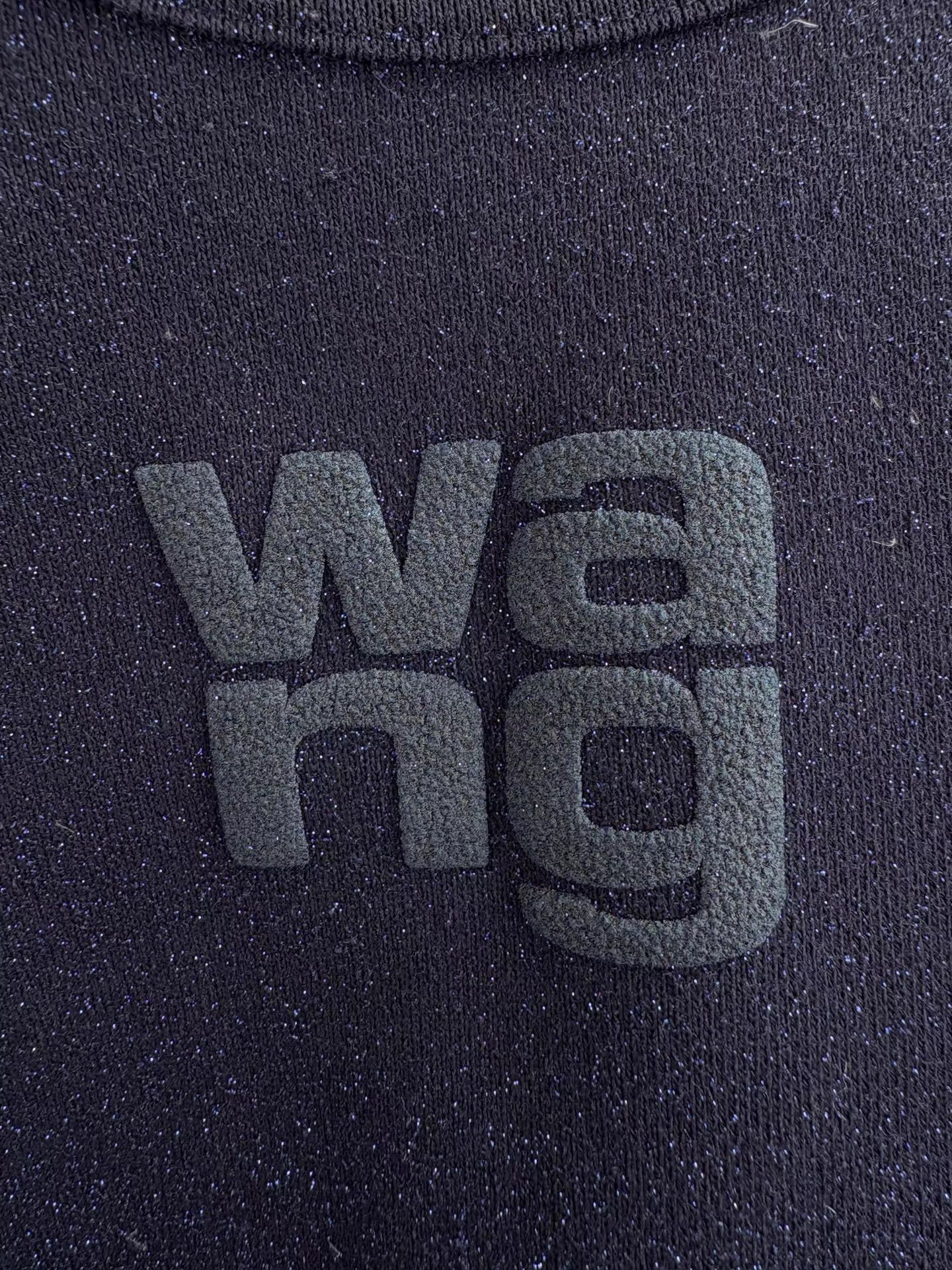 Alexander Wang ALEXANDER WANG Glitter Long Sleeve Sweatshirt Size US XS / EU 42 / 0 - 3 Thumbnail