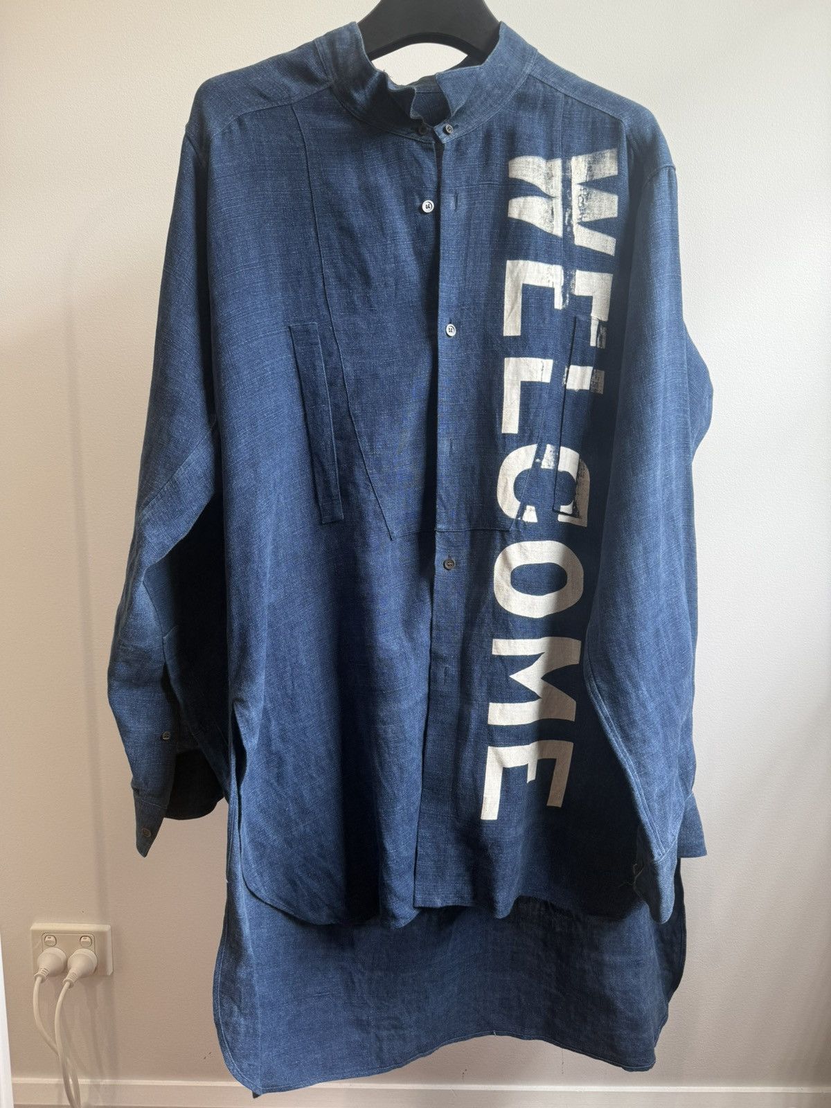 Loewe Loewe long linen shirt, 2018ss Size US S / EU 44-46 / 1 - 1 Thumbnail