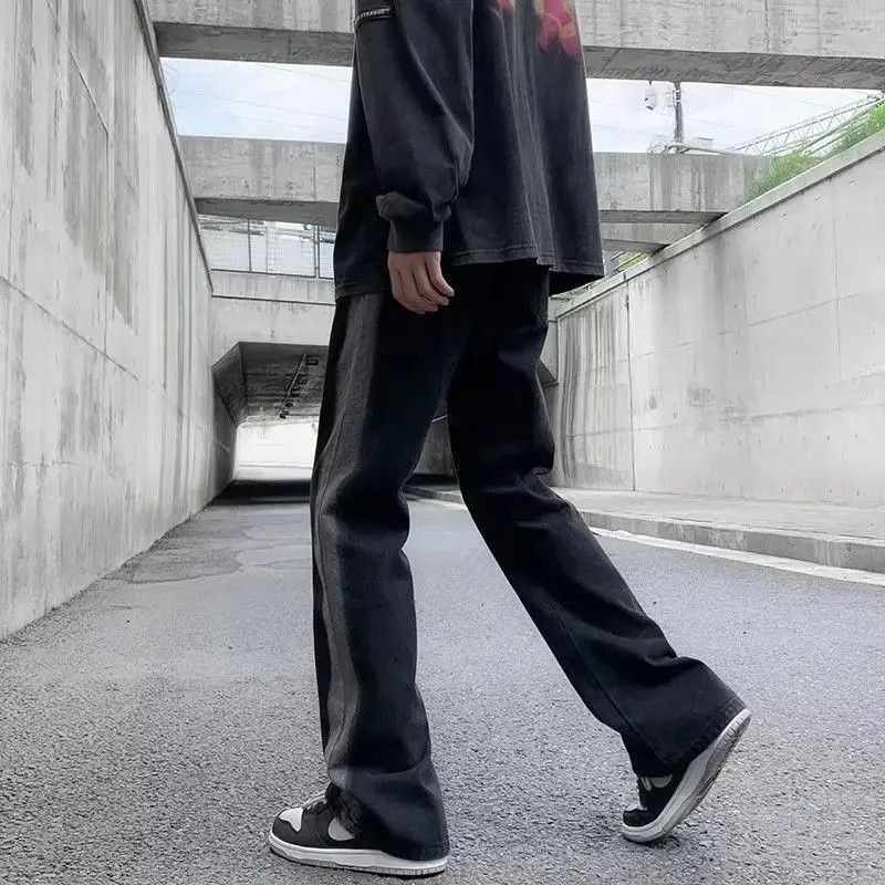 Japanese Brand Retro straight leg gradient jeans Size US 32 / EU 48 - 3 Thumbnail