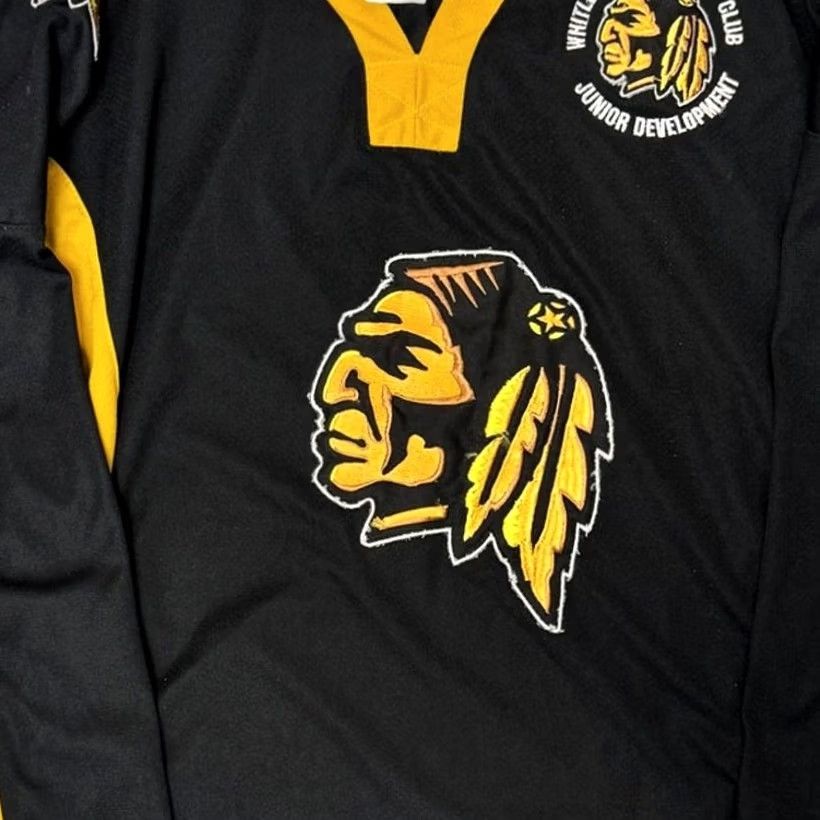 Vintage Surface Ink Whitley Bay Ice Hockey Club Junior Development Jersey Mens XXL Black Size US XXL / EU 58 / 5 - 3 Thumbnail