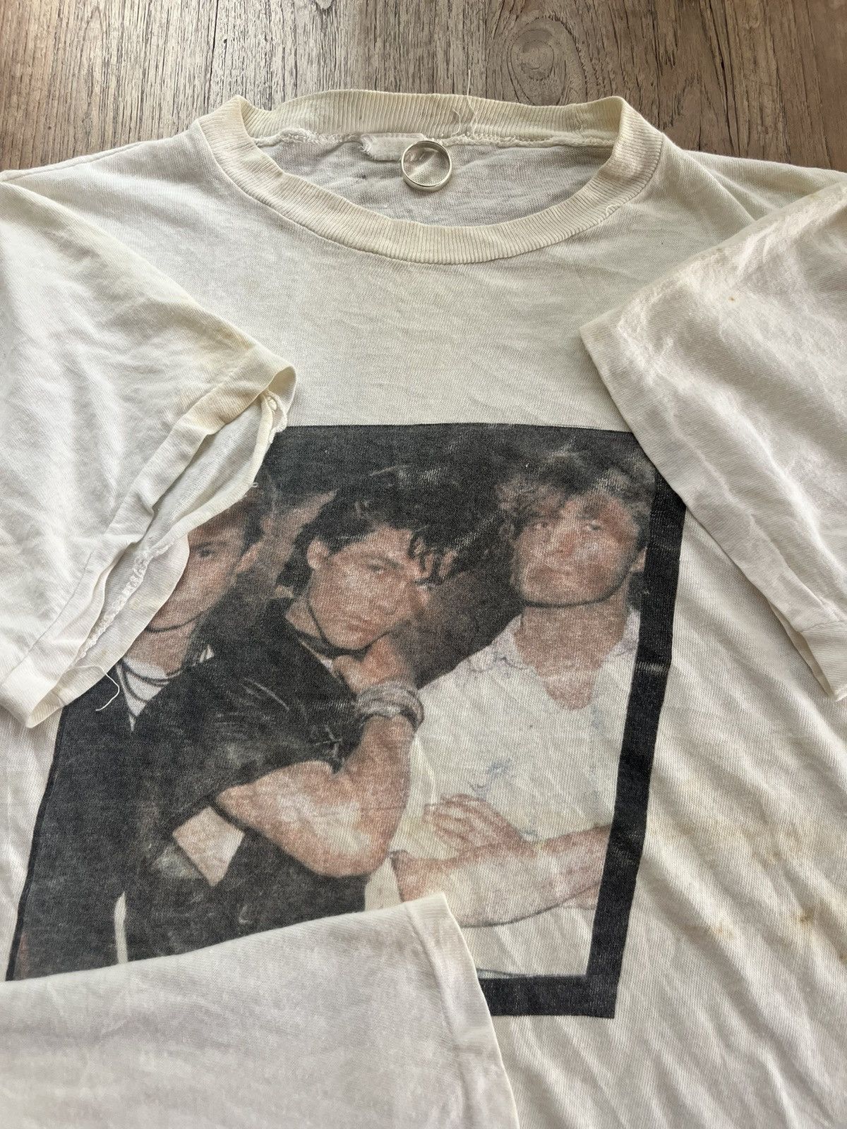 Band Tees Vintage A-ha 80’s band Album Photo (never Cleaned)Tshirt Size US L / EU 52-54 / 3 - 7 Thumbnail