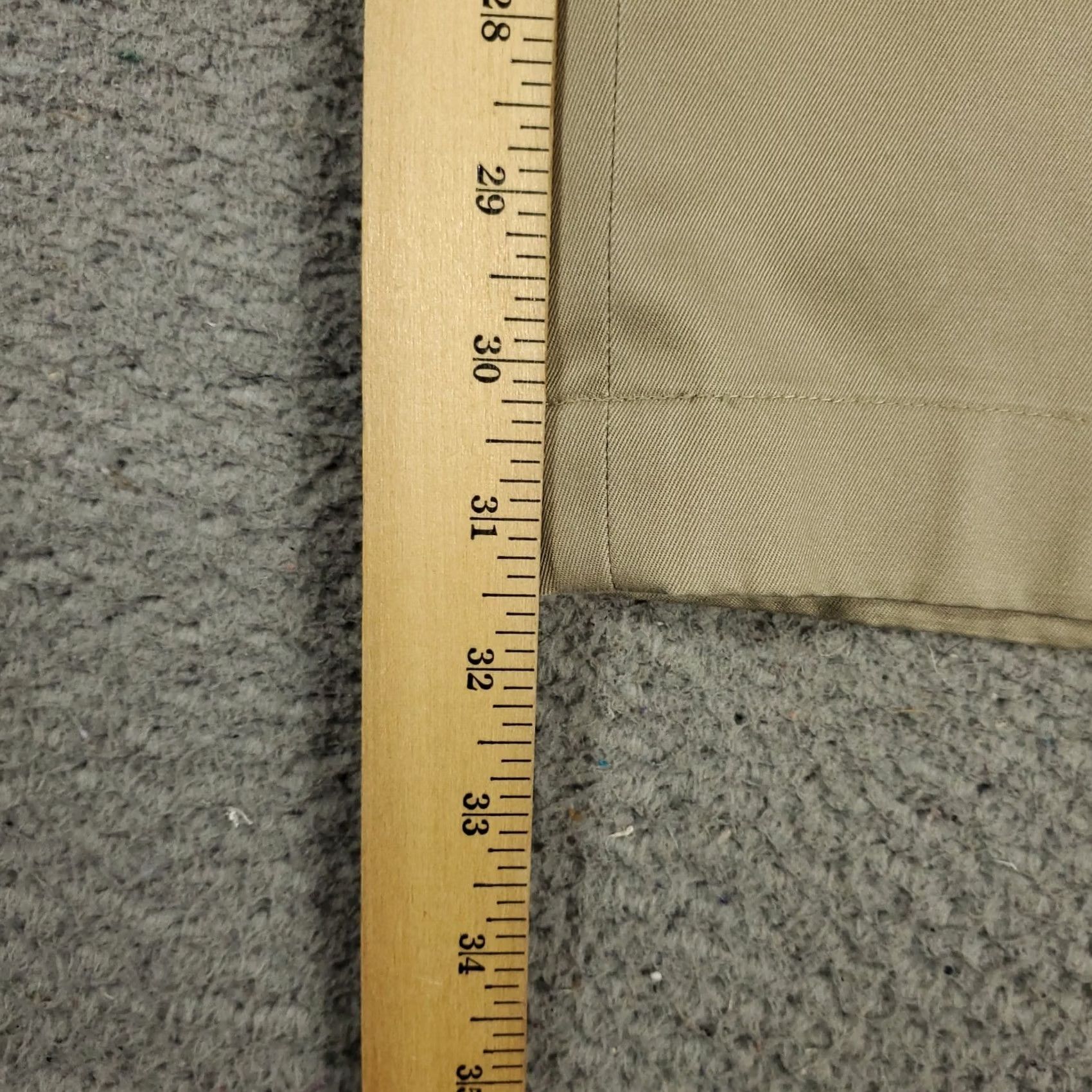 Brooks Brothers Brooks Brothers Pants Mens 38x31 Beige Hudson Flat Front Chino Trousers Size US 38 / EU 54 - 5 Thumbnail