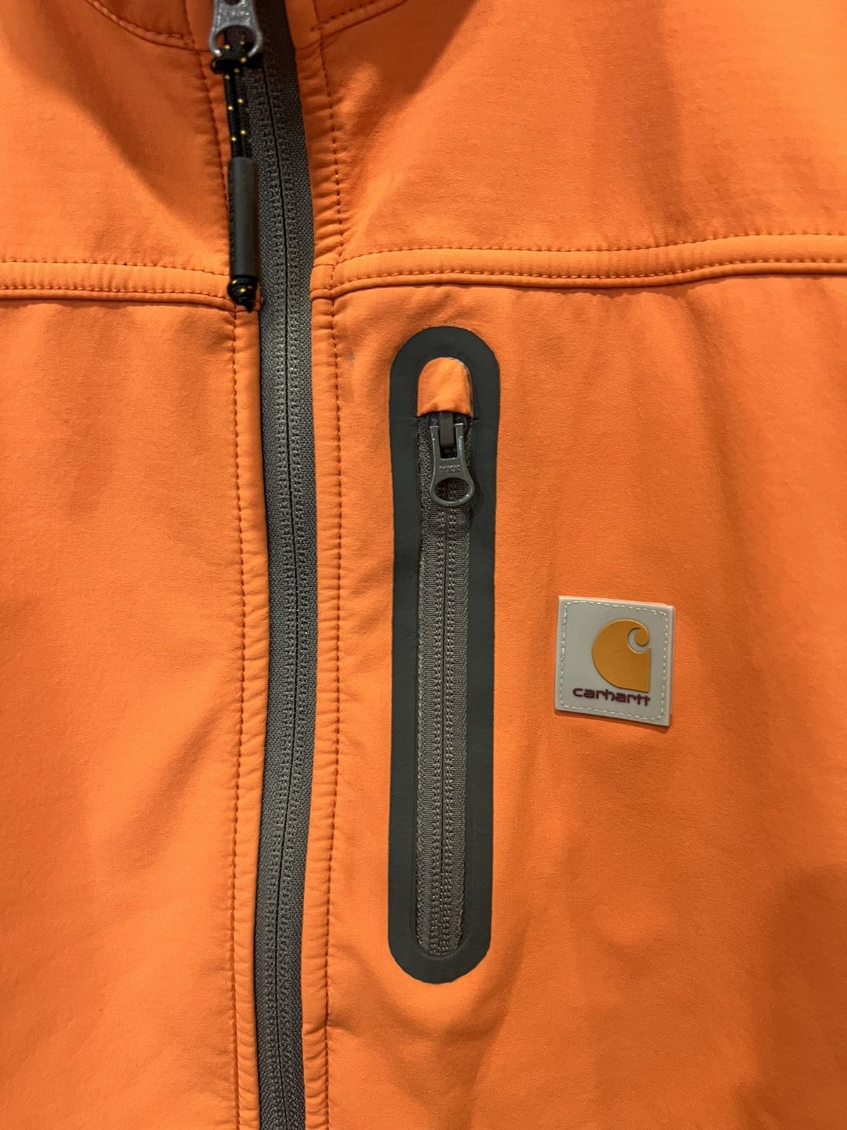 Carhartt Carhartt Vintage Orange Nylon Jacket Mens Size US S / EU 44-46 / 1 - 3 Thumbnail