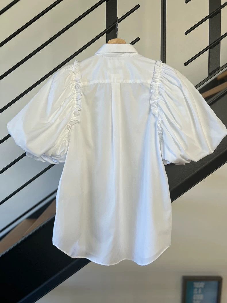 Comme des Garcons Comme Des Garcons Spring/Summer Bubble Sleeve Shirt Size S / US 4 / IT 40 - 4 Thumbnail